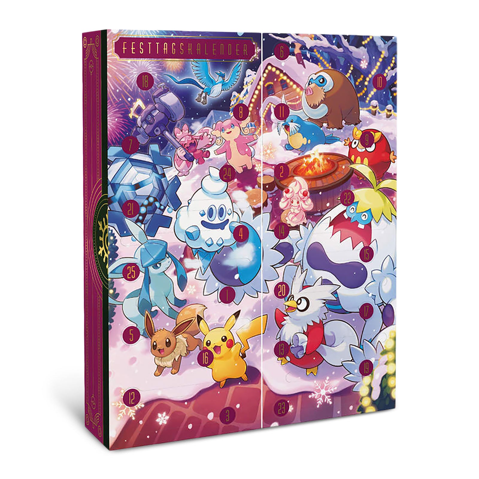 Imagen del producto Pokemon - Calendario de Adviento Juego de Cartas Coleccionables 2025