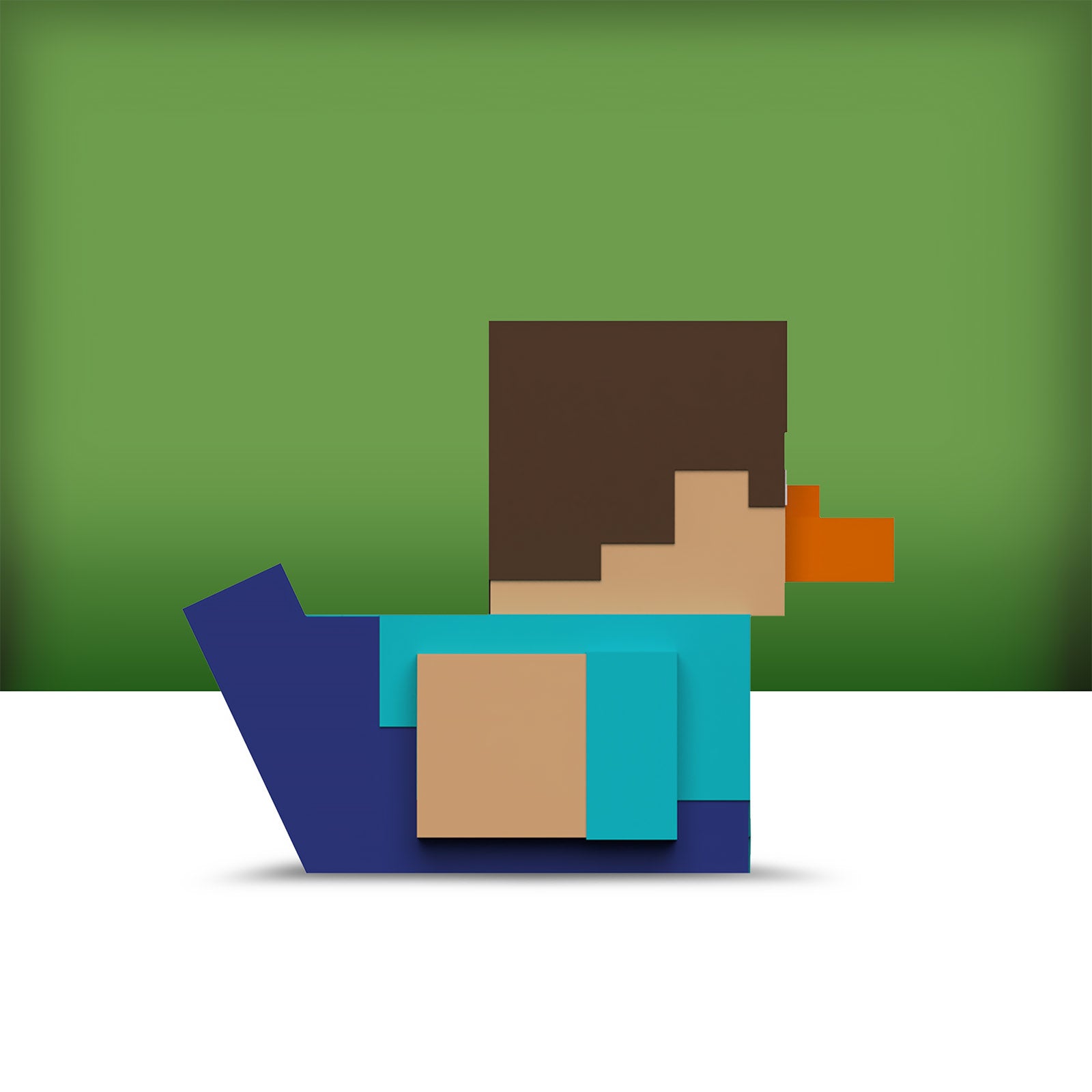 Imagen del producto Minecraft - Steve Mini TUBBZ Pato decorativo