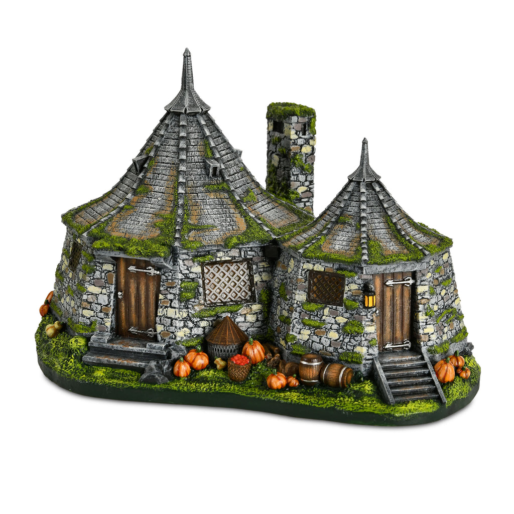 Imagen del producto Harry Potter - Réplica en miniatura de la cabaña de Hagrid con iluminación LED
