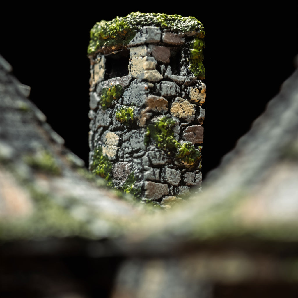 Imagen del producto Harry Potter - Réplica en miniatura de la cabaña de Hagrid con iluminación LED
