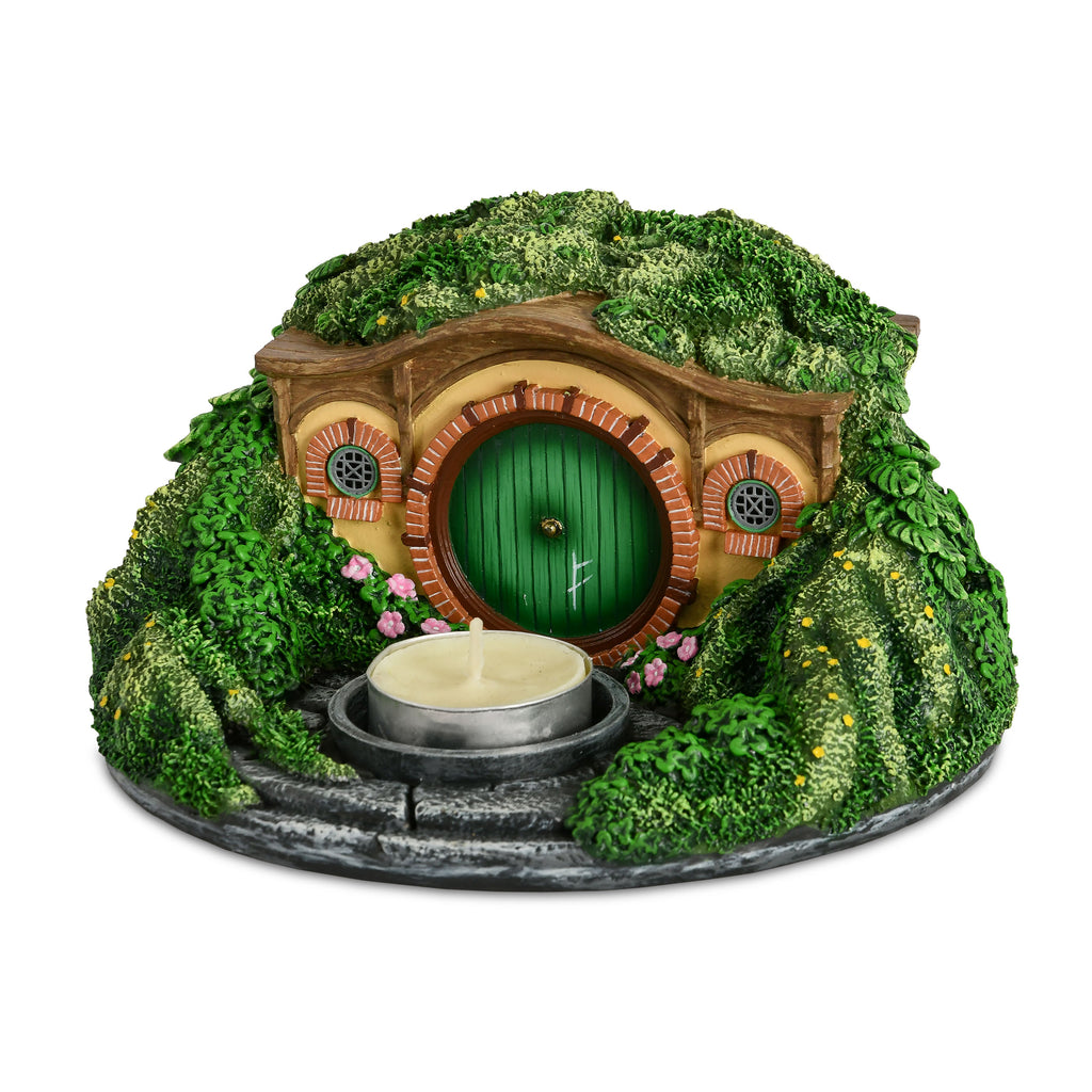 Imagen del producto El Señor de los Anillos - Portavelas tealight diorama Casa Hobbit (La Comarca)