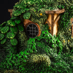 Imagen del producto El Señor de los Anillos - Portavelas tealight diorama Casa Hobbit (La Comarca)
