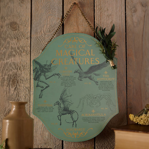 Imagen del producto Harry Potter - Cuidado de Criaturas Mágicas Cuadro de Madera