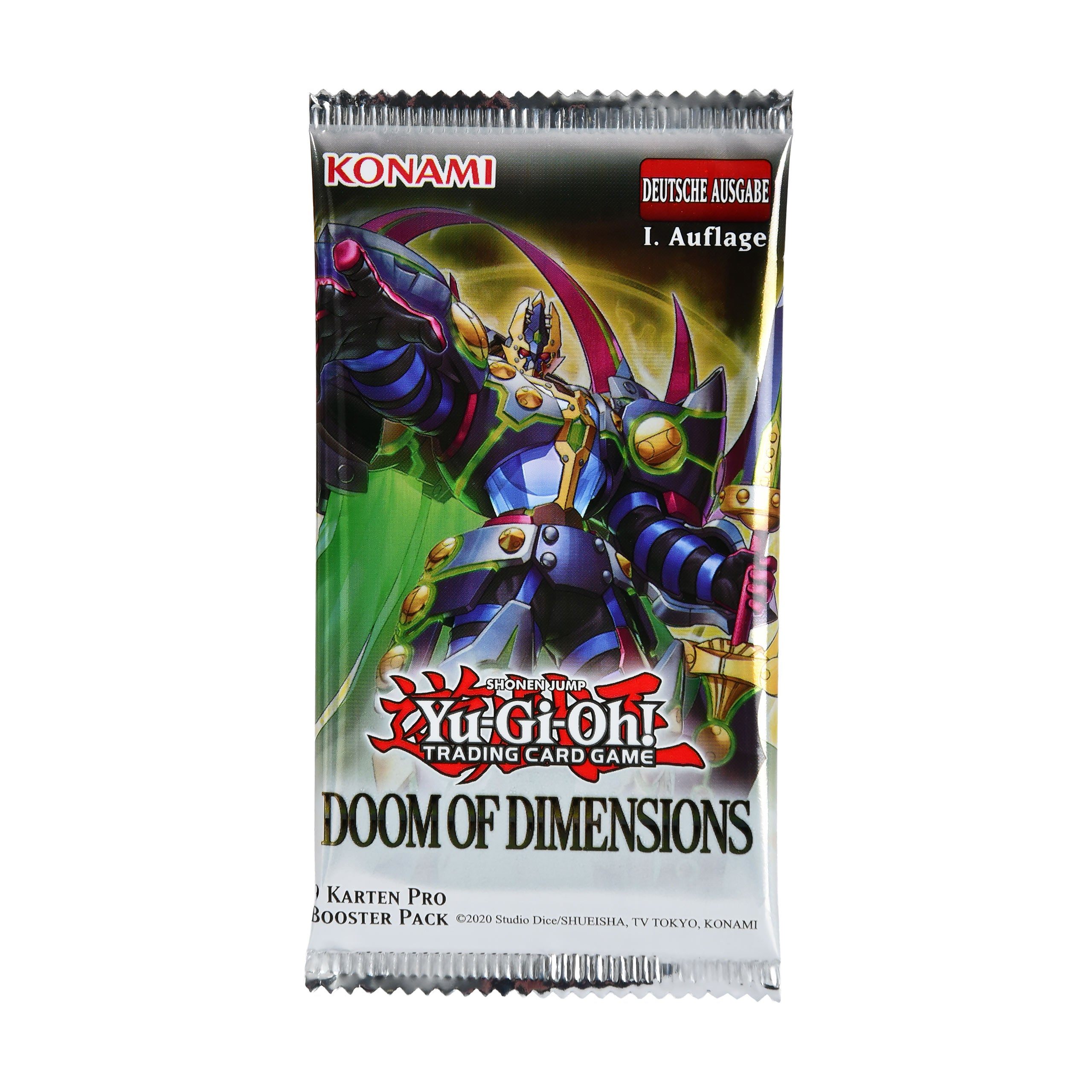 Imagen del producto Yu-Gi-Oh! - Doom of Dimensions sobre de cartas coleccionables (versión alemana)