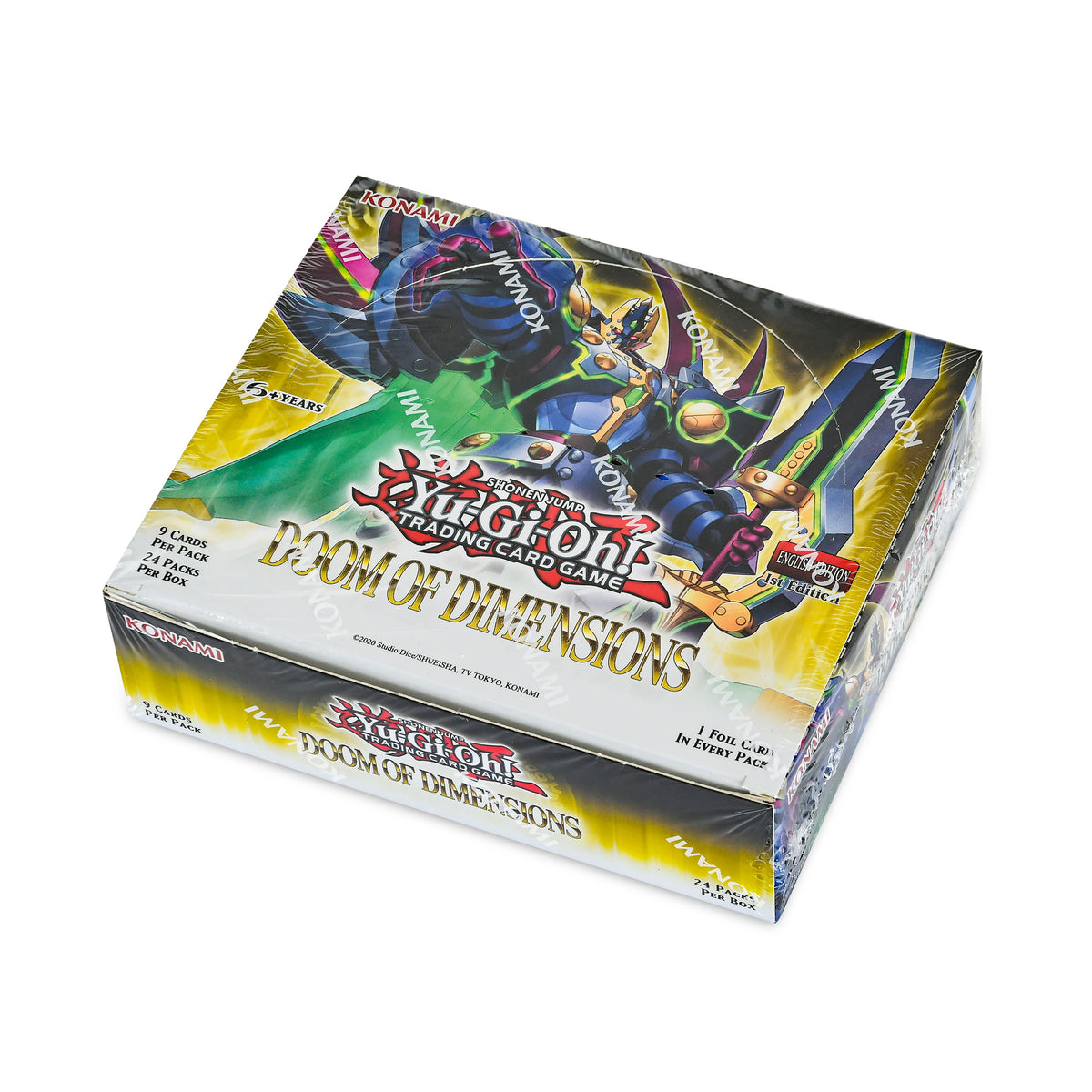 Imagen del producto Yu-Gi-Oh! - Doom of Dimensions Display de sobres de cartas coleccionables versión inglesa