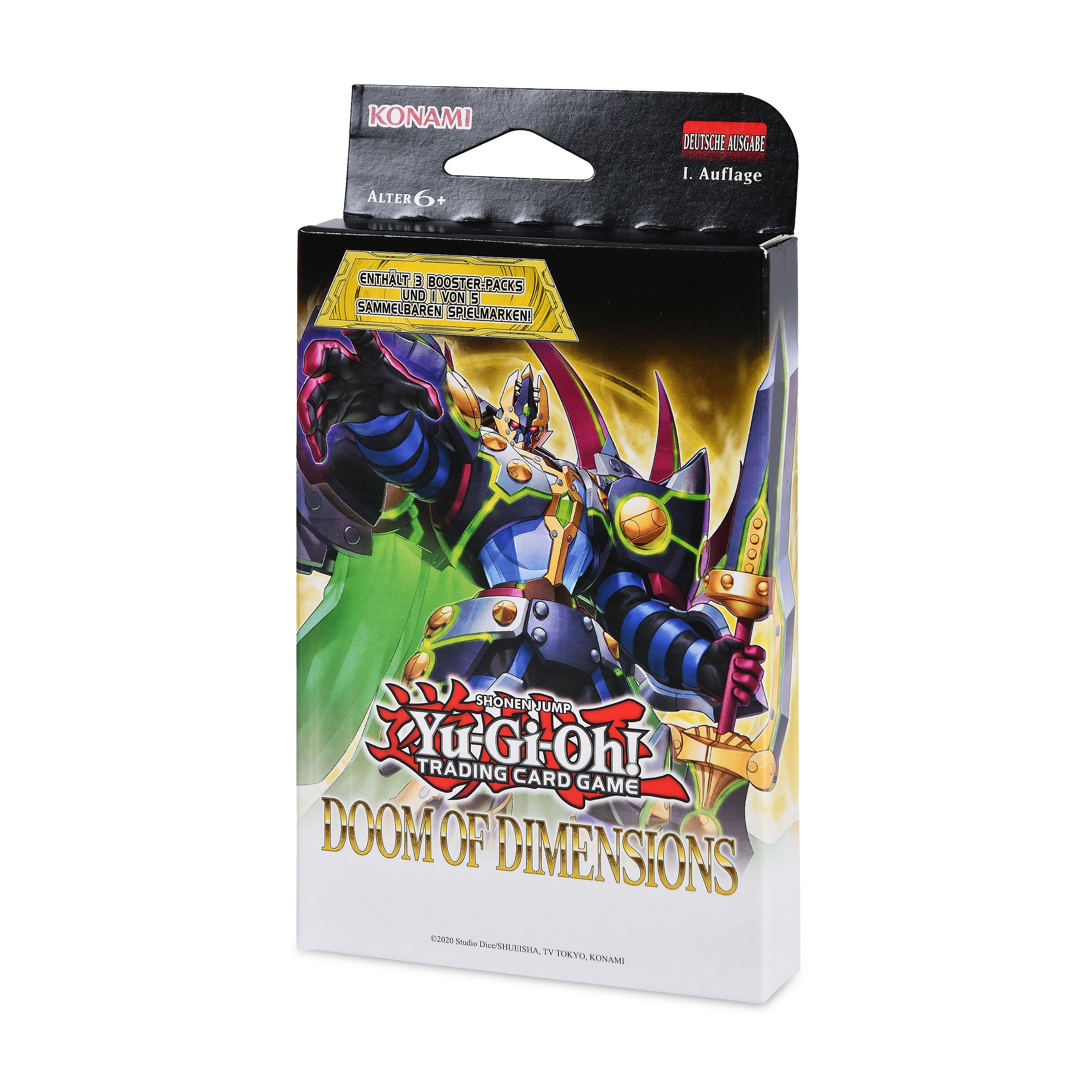 Imagen del producto Yu-Gi-Oh! - Doom of Dimensions Tuck Box versión alemana