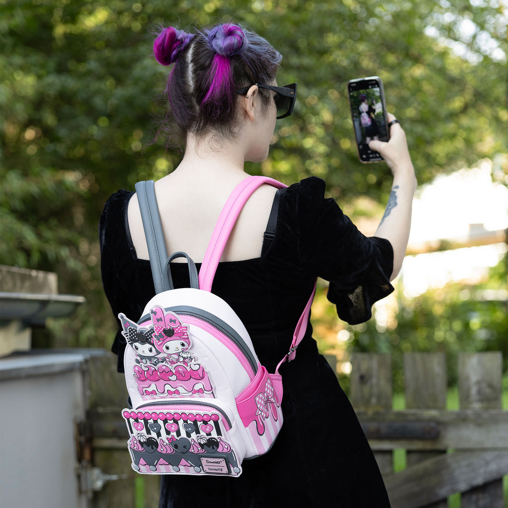 Imagen del producto Sanrio - Mini mochila My Melody y Kuromi