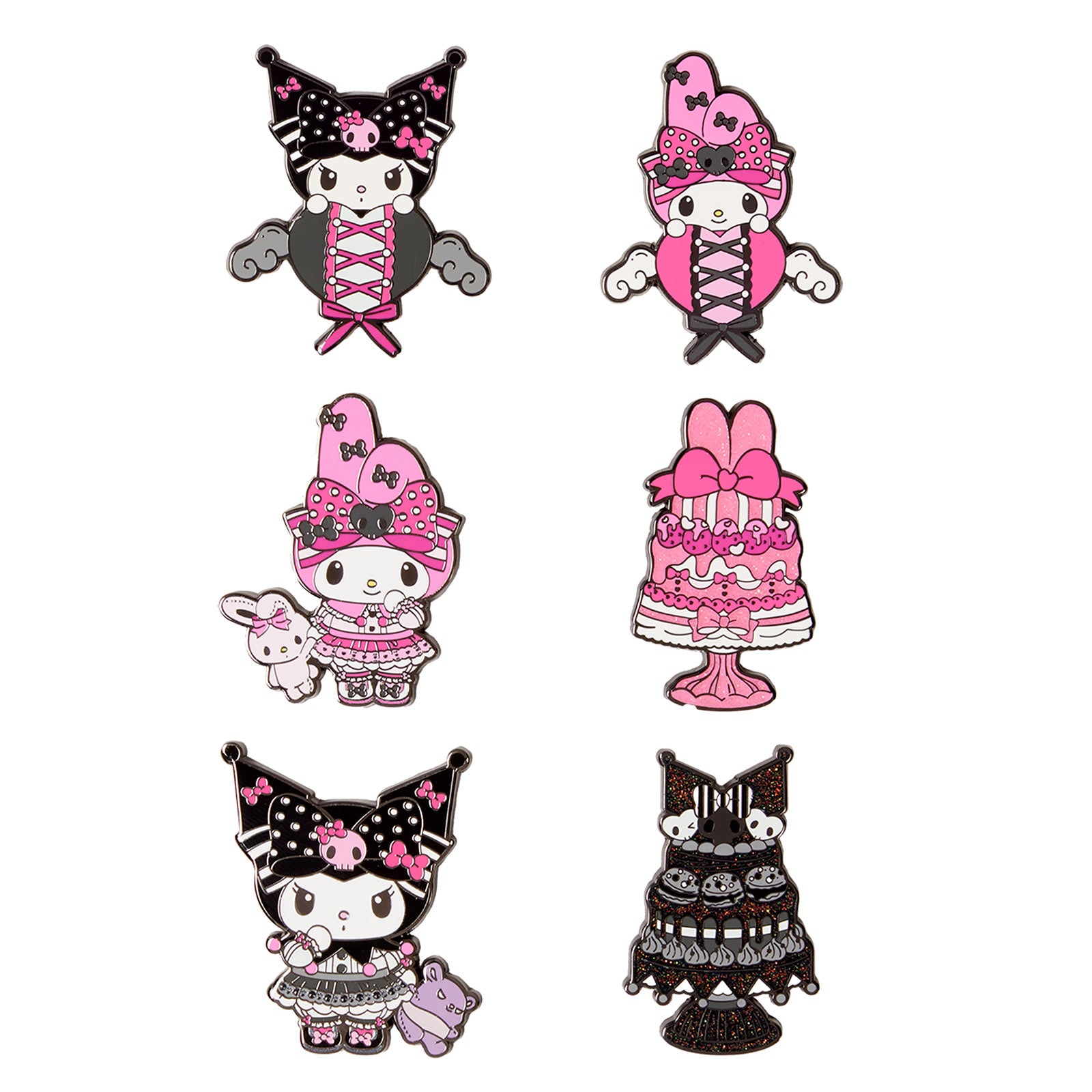 Imagen del producto Sanrio - My Melody y Kuromi Mystery Funko Pop Pin