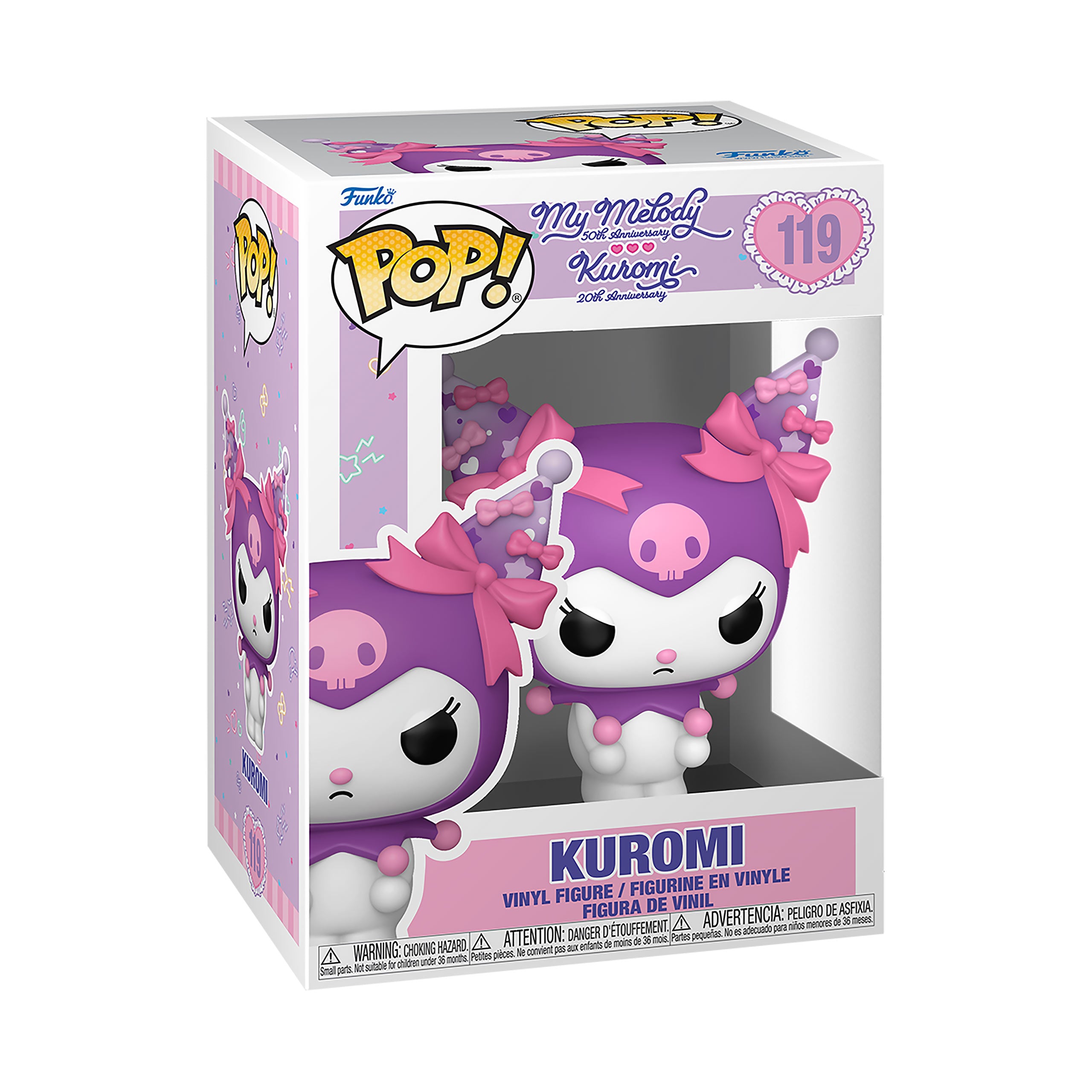 Imagen del producto Hello Kitty and Friends - Kuromi Grumpy Figura Funko Pop
