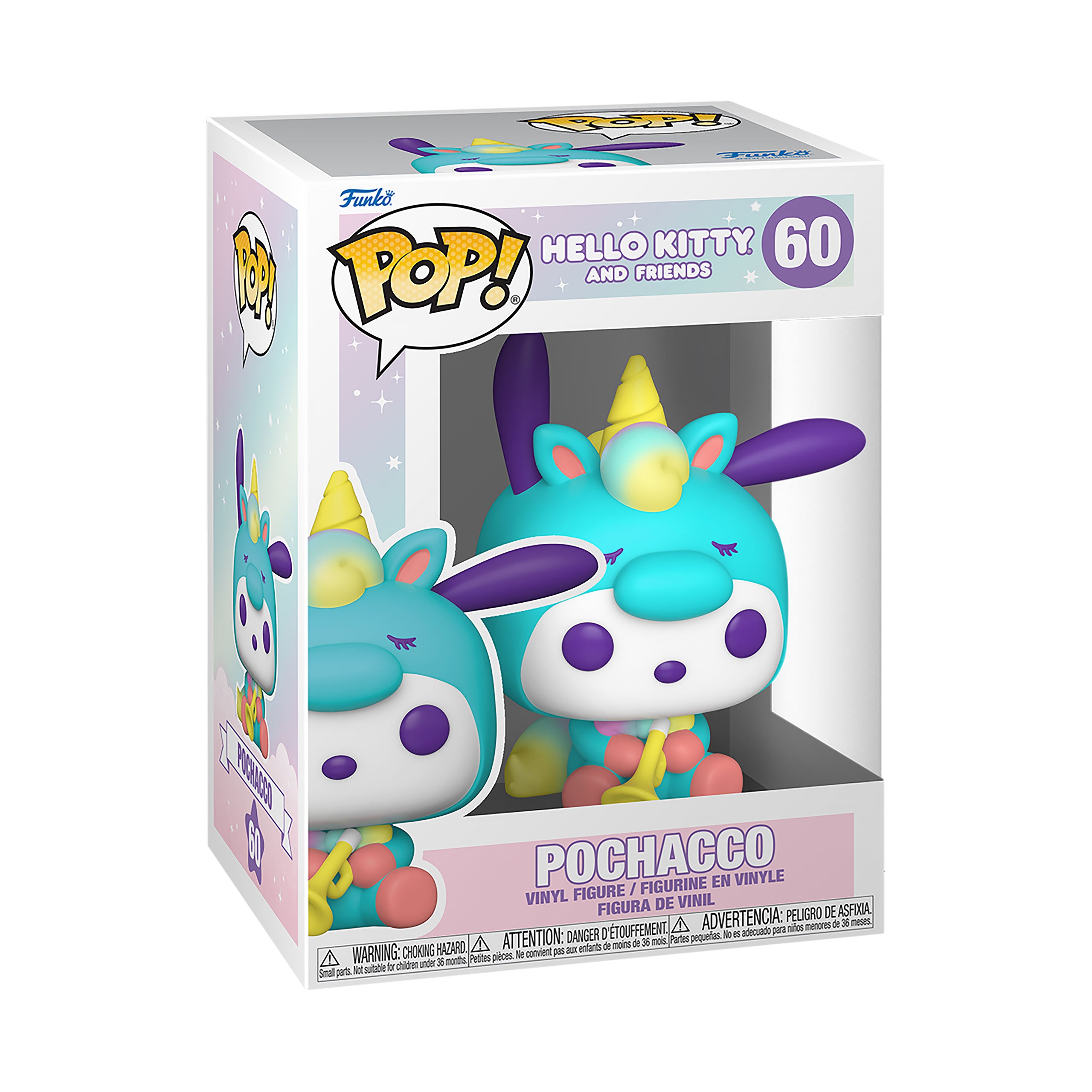 Product image Hello Kitty and Friends - Pochacco Unicorn Funko Pop Figure