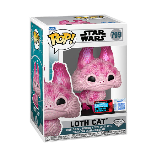 Imagen del producto Star Wars - Loth Cat Figura Funko Pop! con cabeza oscilante - Exclusiva Fall Convention 2025
