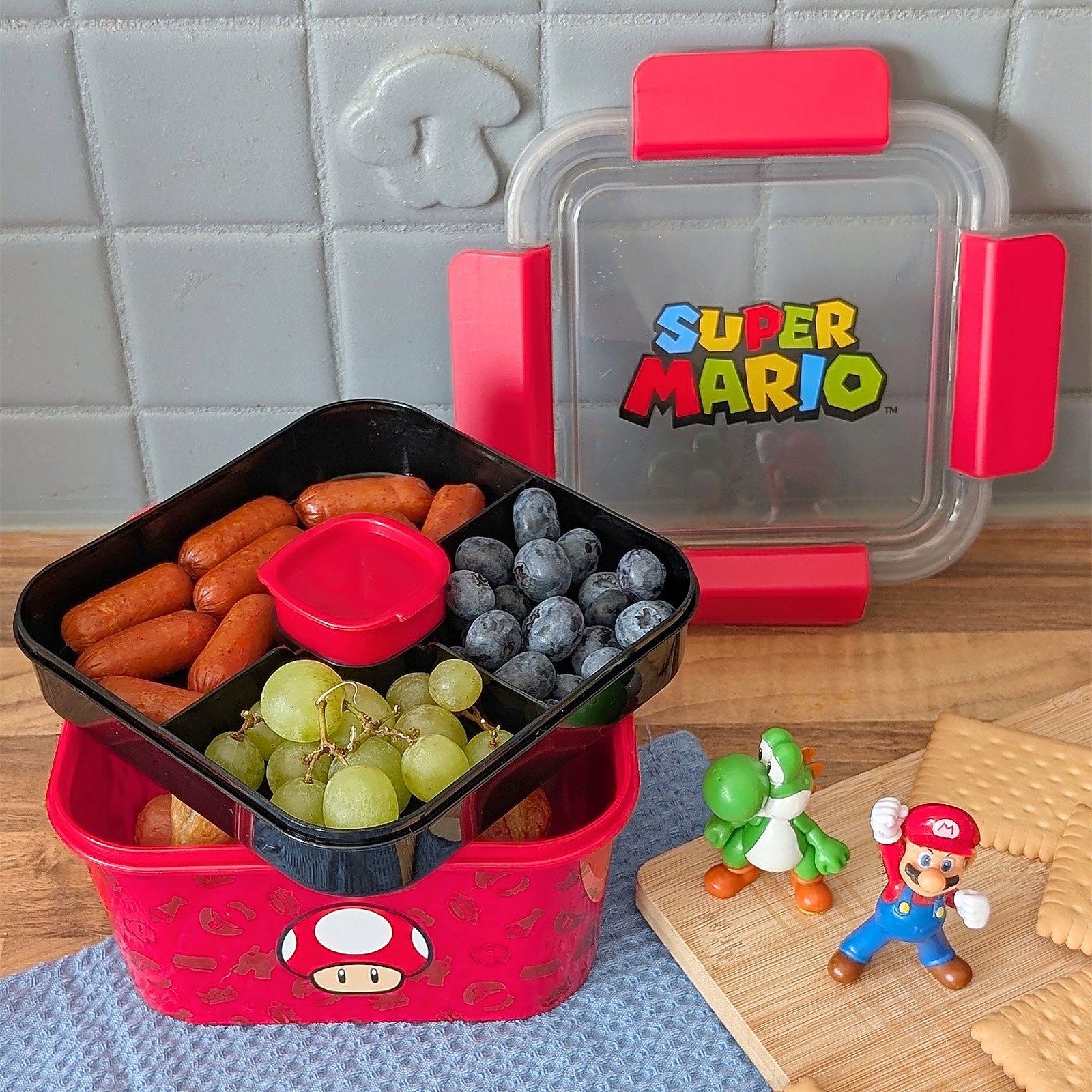Imagen del producto Super Mario - Symbols Bento Lunchbox
