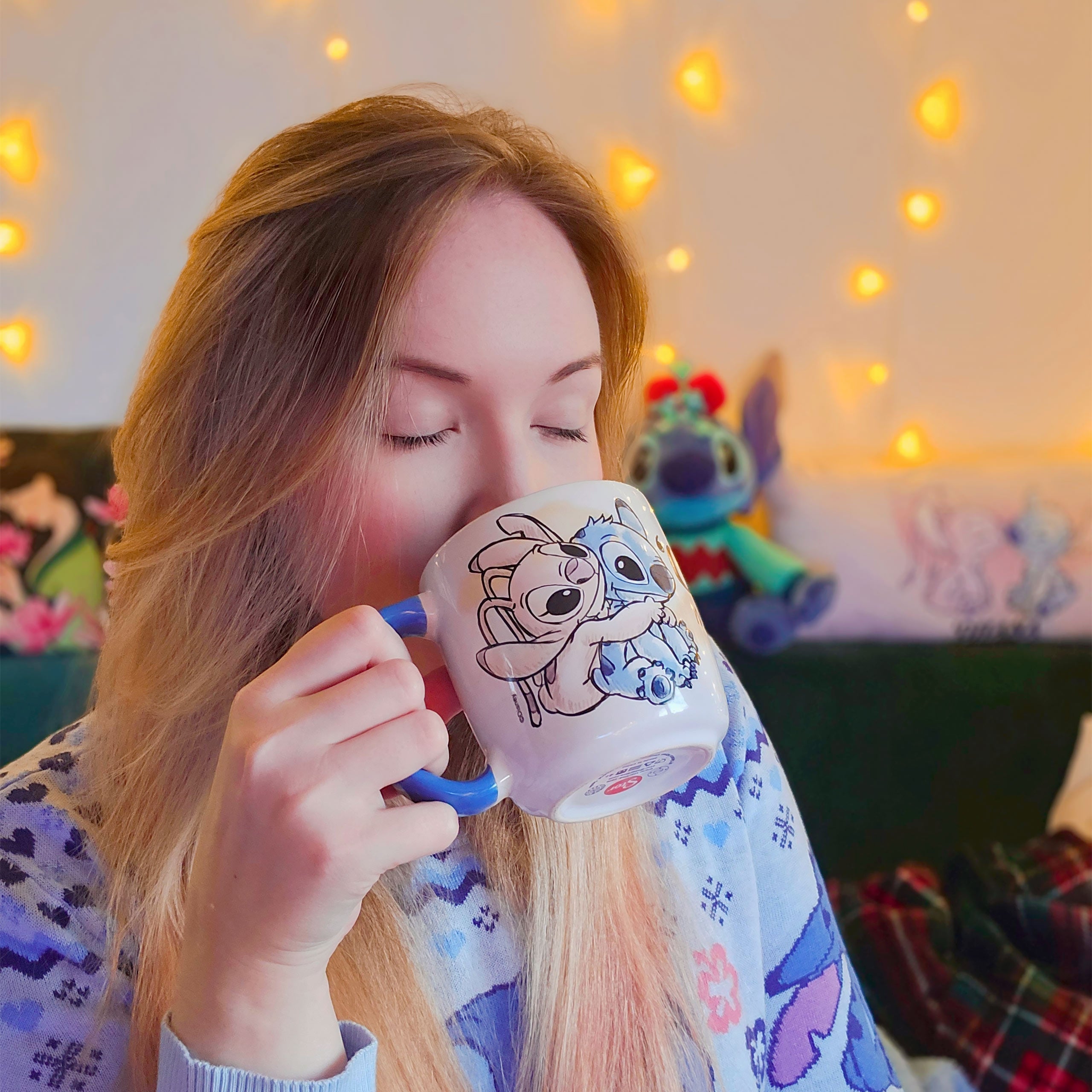 Imagen del producto Lilo & Stitch - Taza Angel y Stitch Ohana