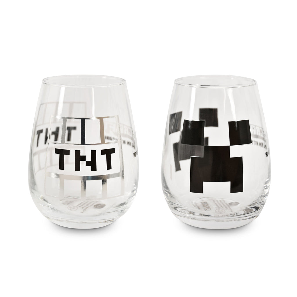 Product image Minecraft - Creeper and TNT Glasses 2-Pack