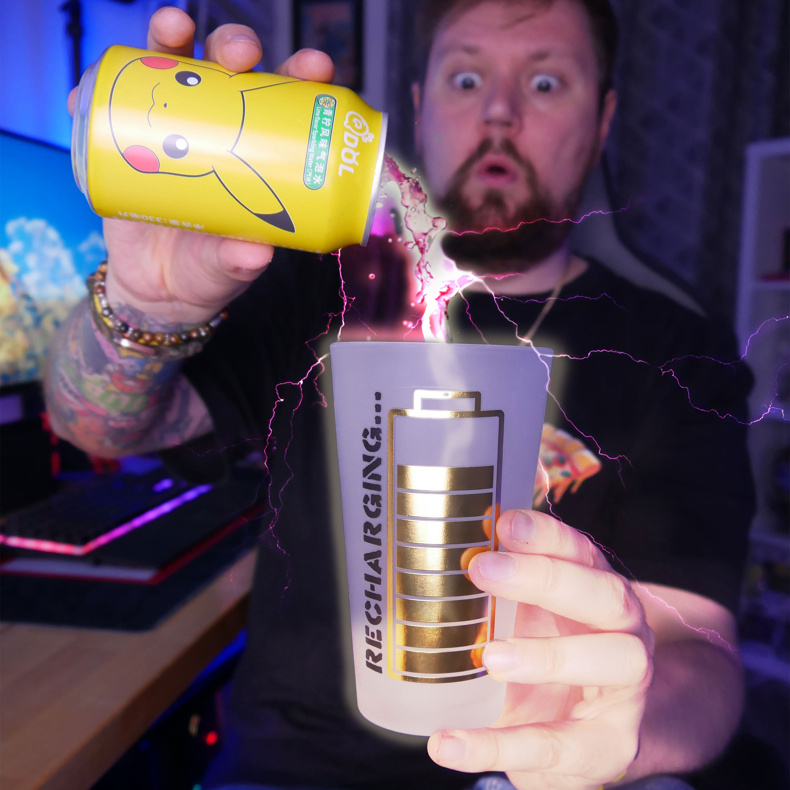 Imagen del producto Pokemon - Juego de Vasos Thunderstruck (2 piezas)