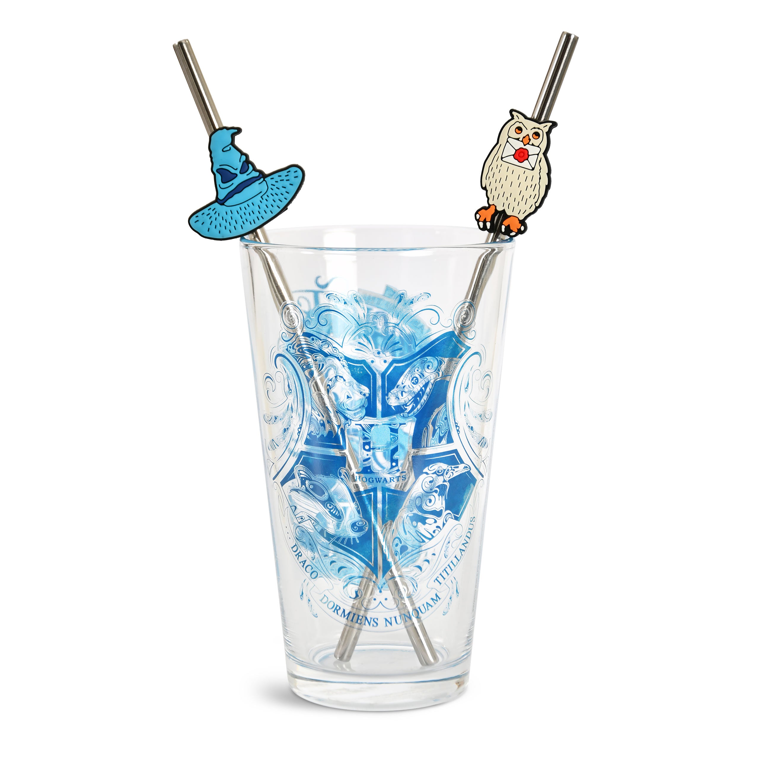 Imagen del producto Harry Potter - Vaso de Hogwarts con 2 pajitas