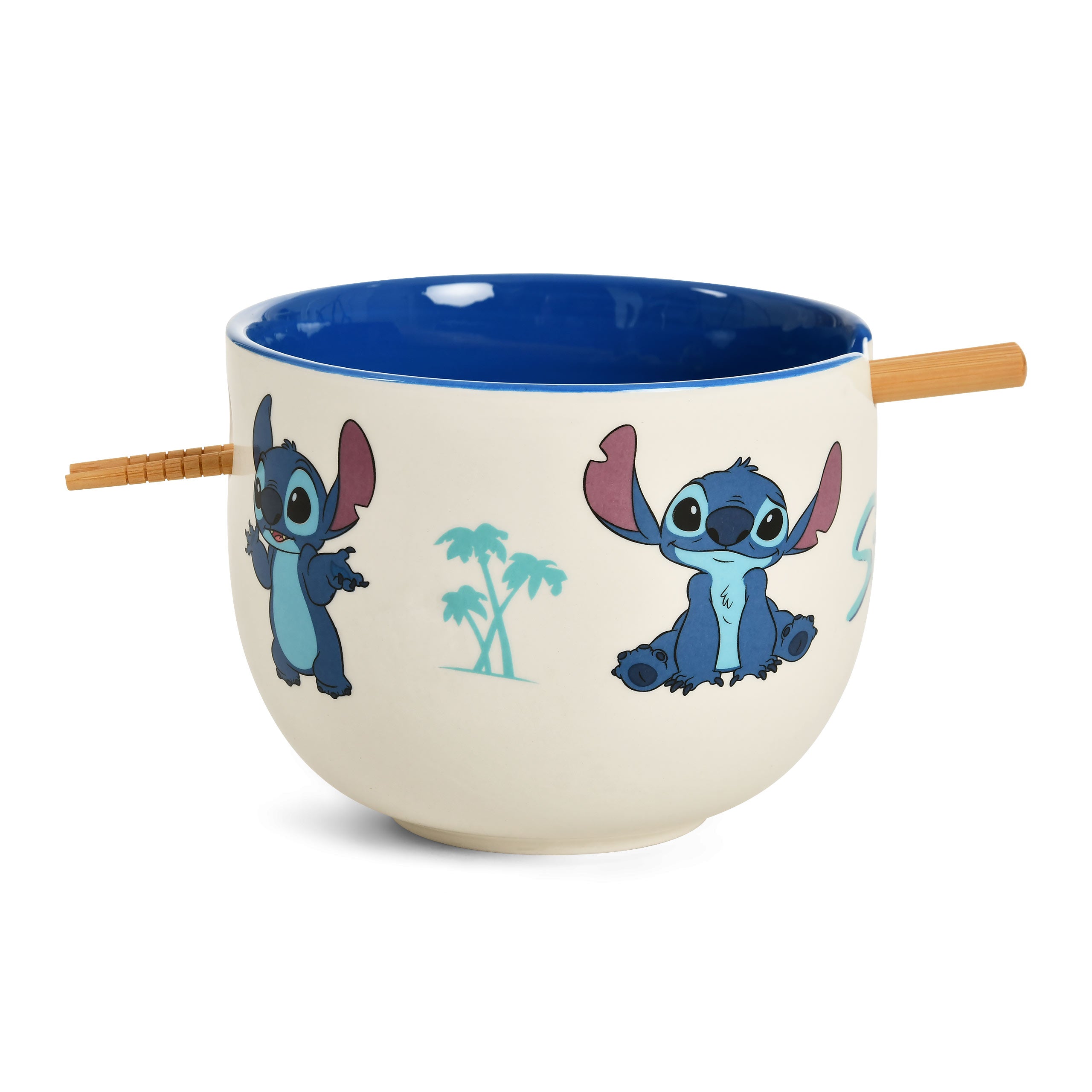 Imagen del producto Bol de Ramen Stitch Aloha con Palillos - Lilo & Stitch