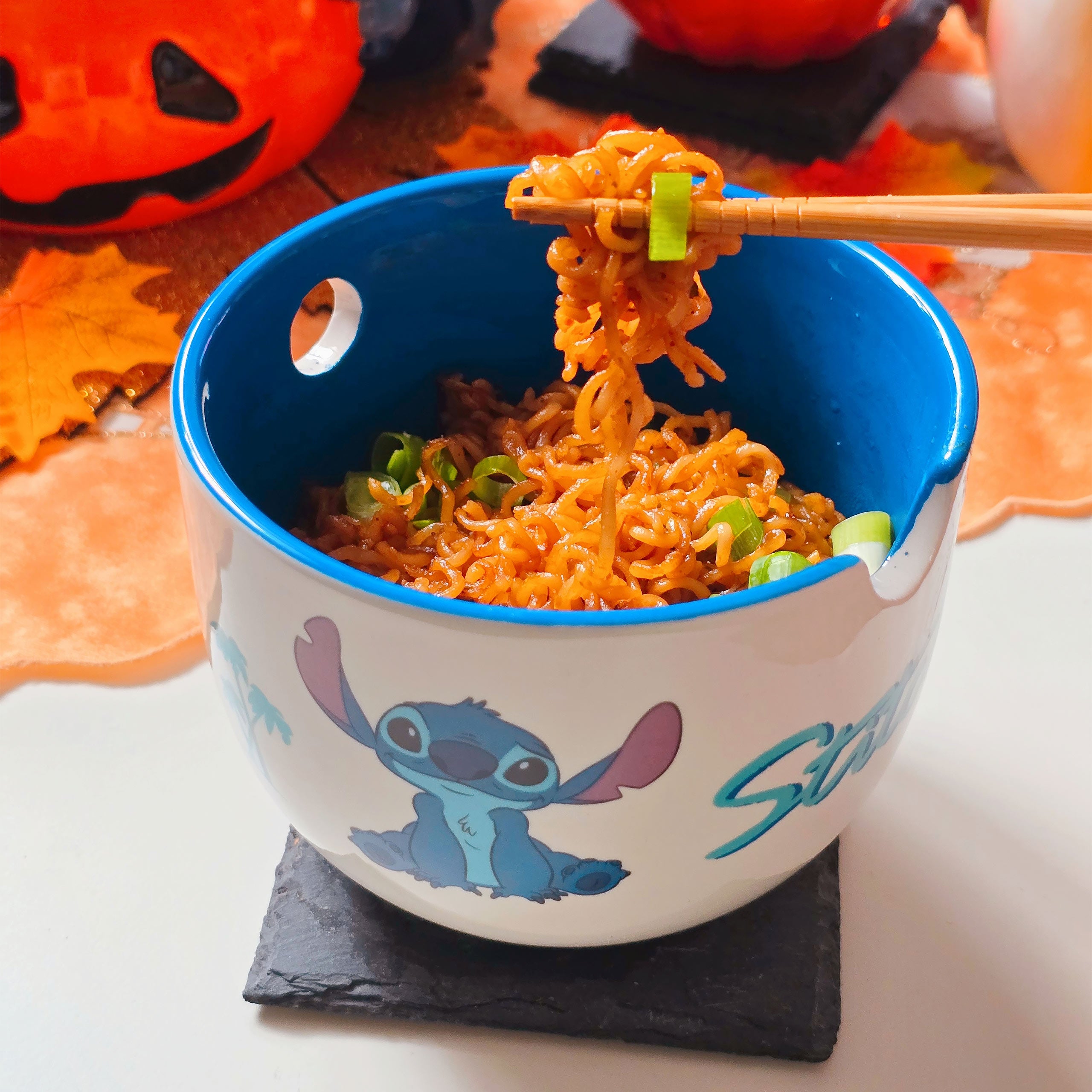 Imagen del producto Bol de Ramen Stitch Aloha con Palillos - Lilo & Stitch