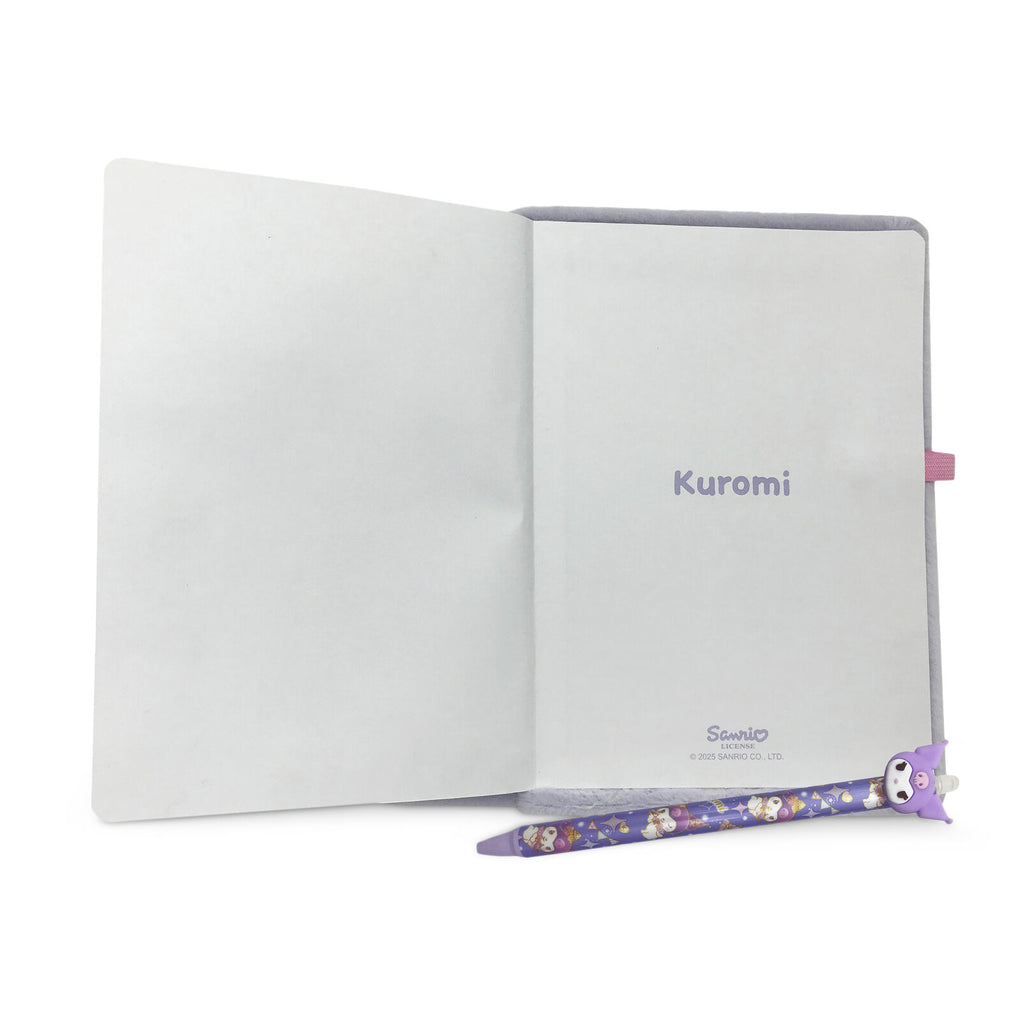 Imagen del producto Hello Kitty and Friends - Cuaderno de peluche de Kuromi con bolígrafo
