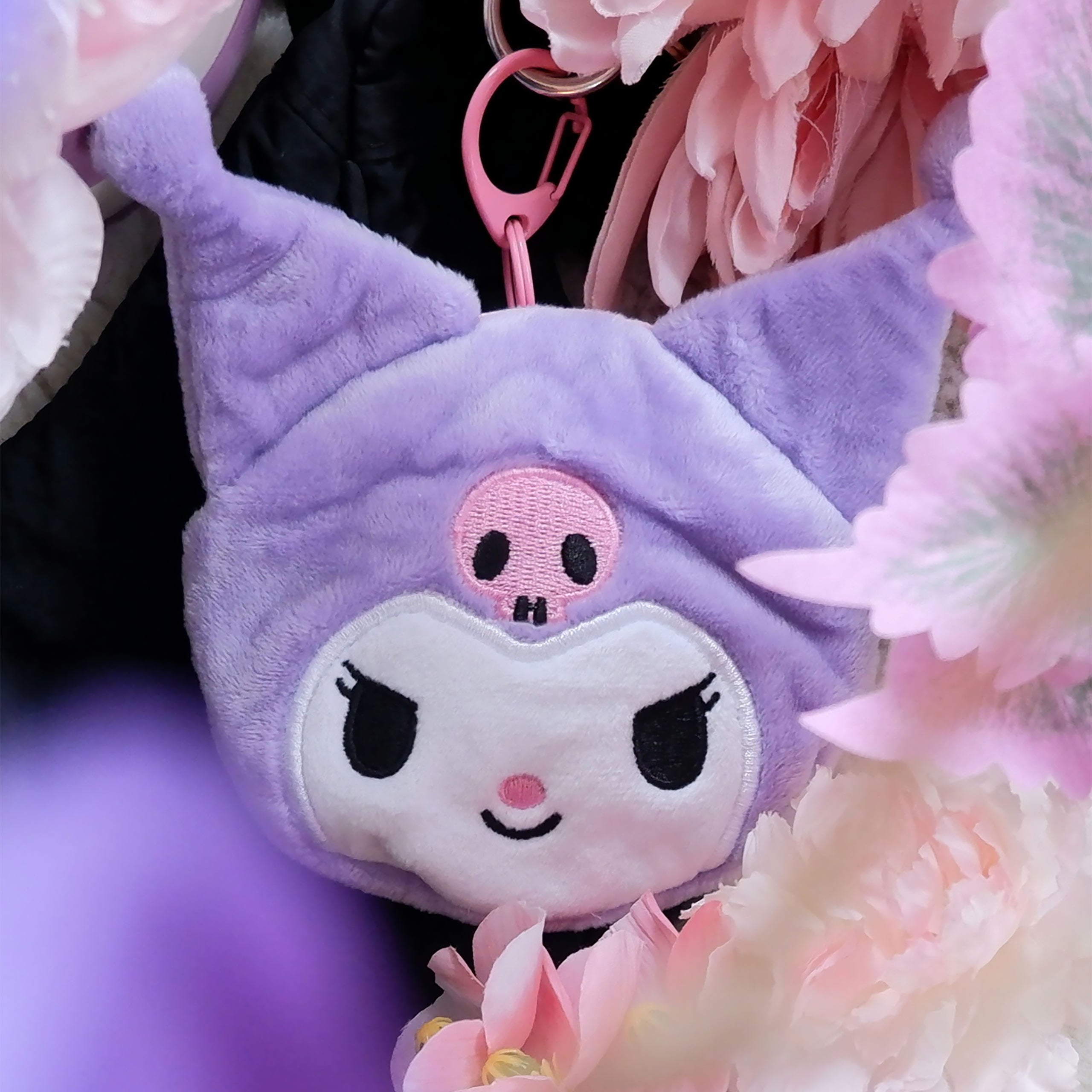 Imagen del producto Sanrio - Hello Kitty and Friends Kuromi monedero de peluche