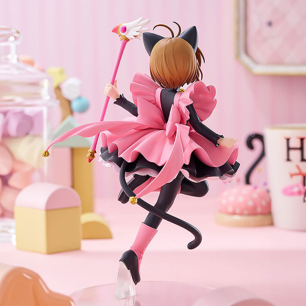 Imagen del producto Card Captor Sakura - Figura de Kinomoto Sakura Versión Black Cat Costume Tamaño L