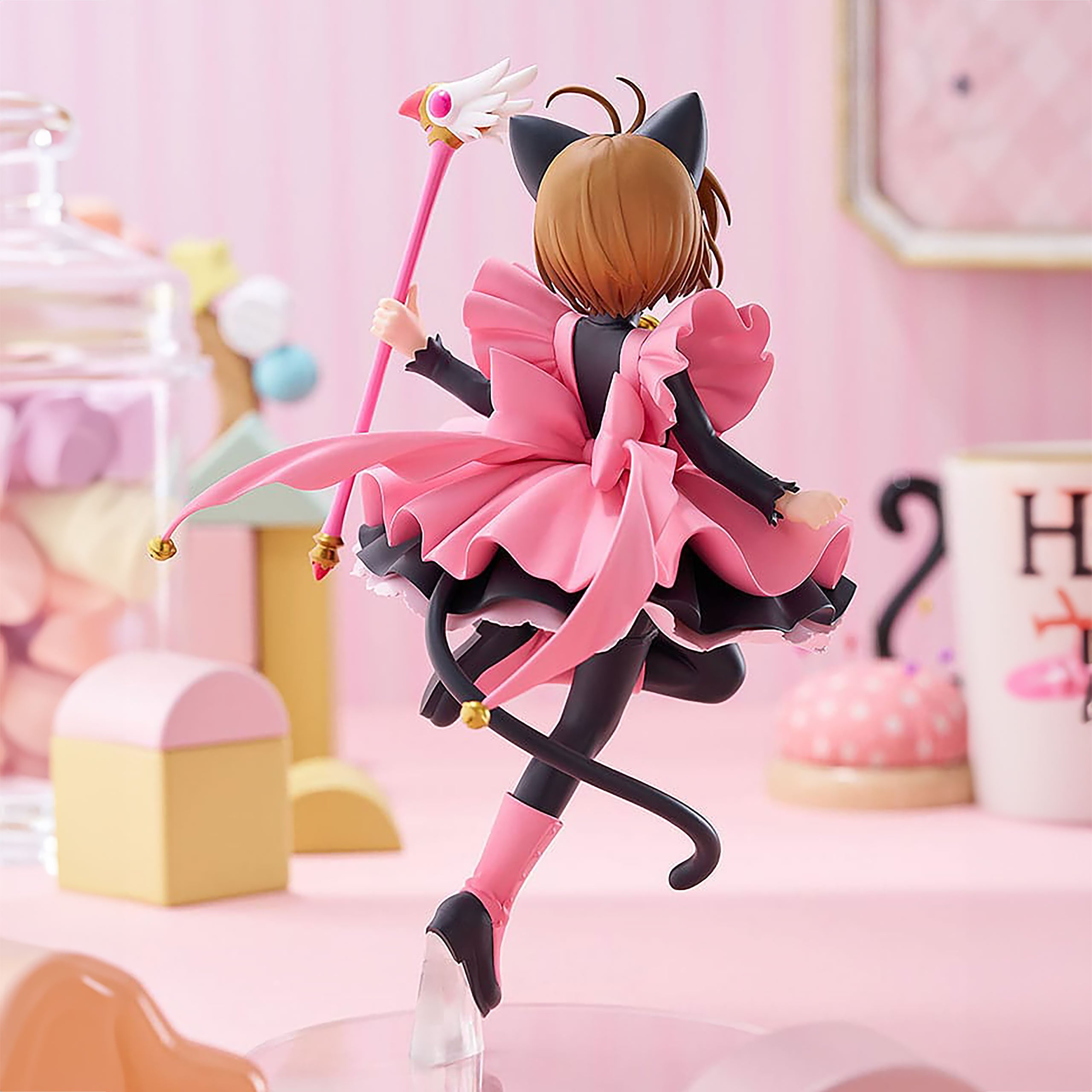 Imagen del producto Card Captor Sakura - Figura de Kinomoto Sakura Versión Black Cat Costume Tamaño L