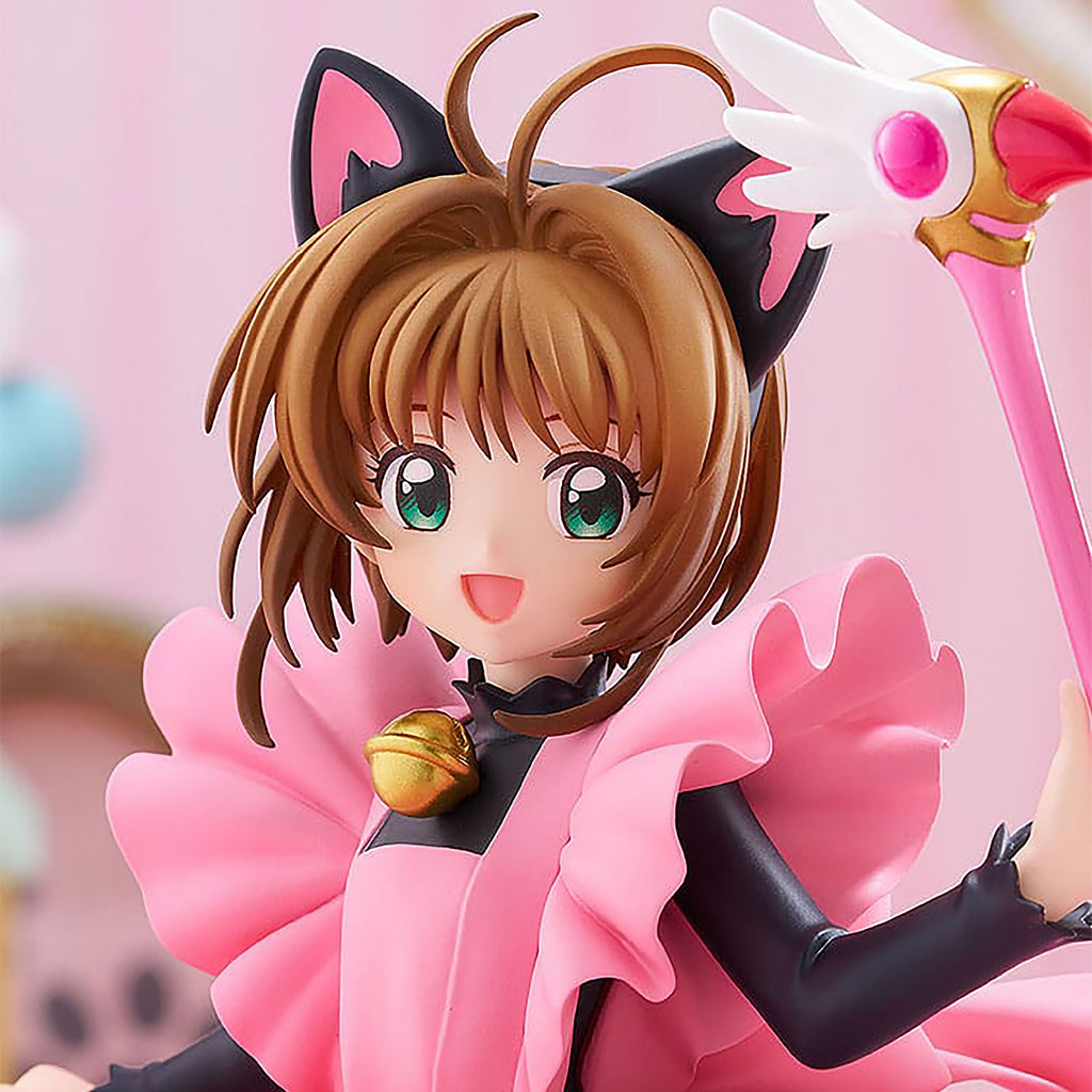 Imagen del producto Card Captor Sakura - Figura de Kinomoto Sakura Versión Black Cat Costume Tamaño L