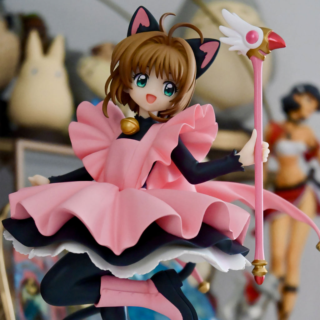 Imagen del producto Card Captor Sakura - Figura de Kinomoto Sakura Versión Black Cat Costume Tamaño L