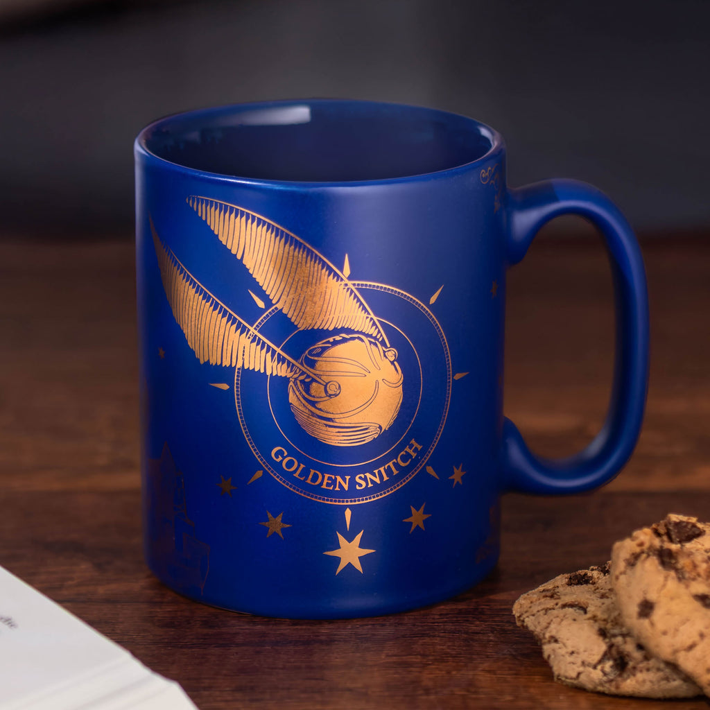 Imagen del producto Harry Potter - Taza Snitch Dorada azul