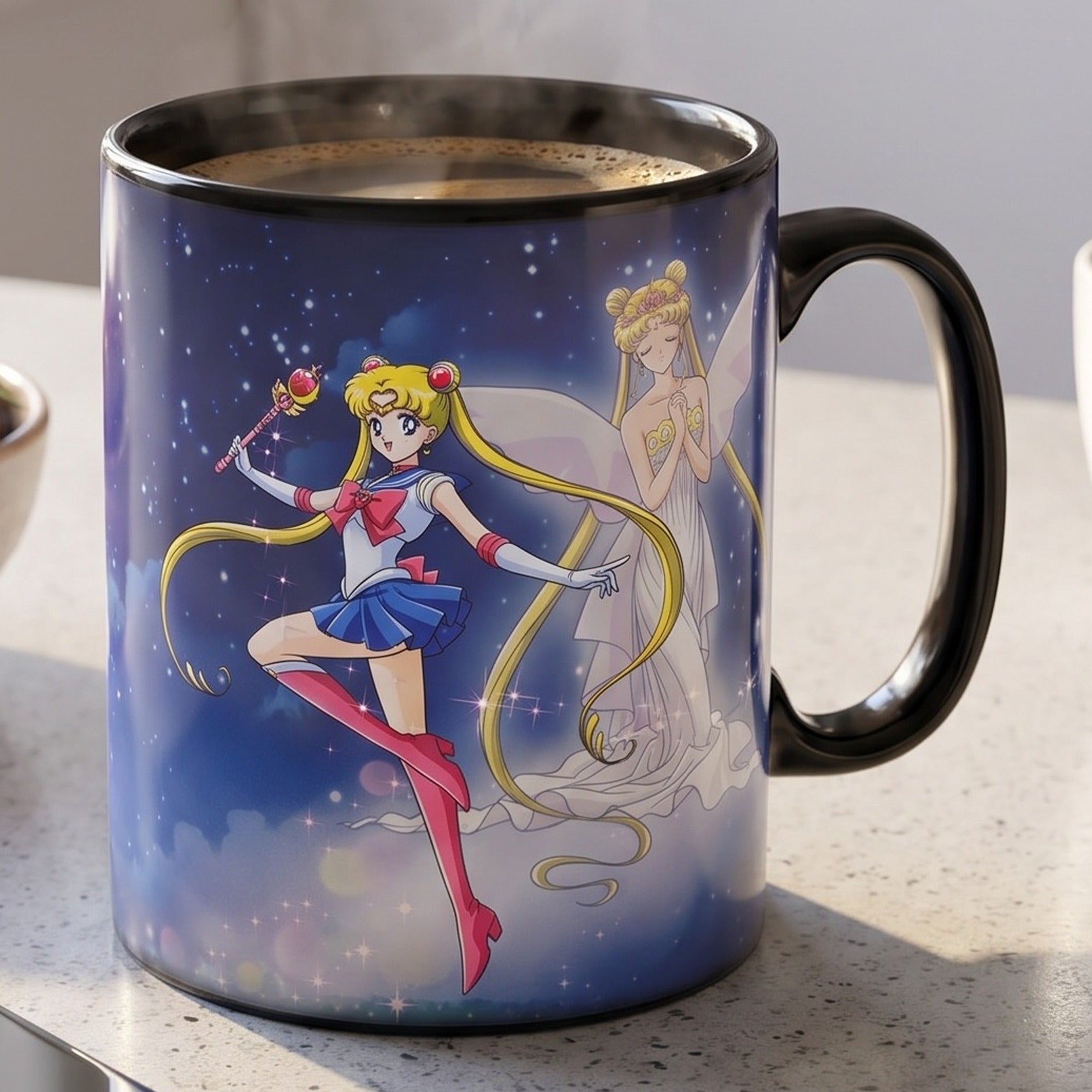 Imagen del producto Sailor Moon - Taza con efecto térmico Sailor & Chibi
