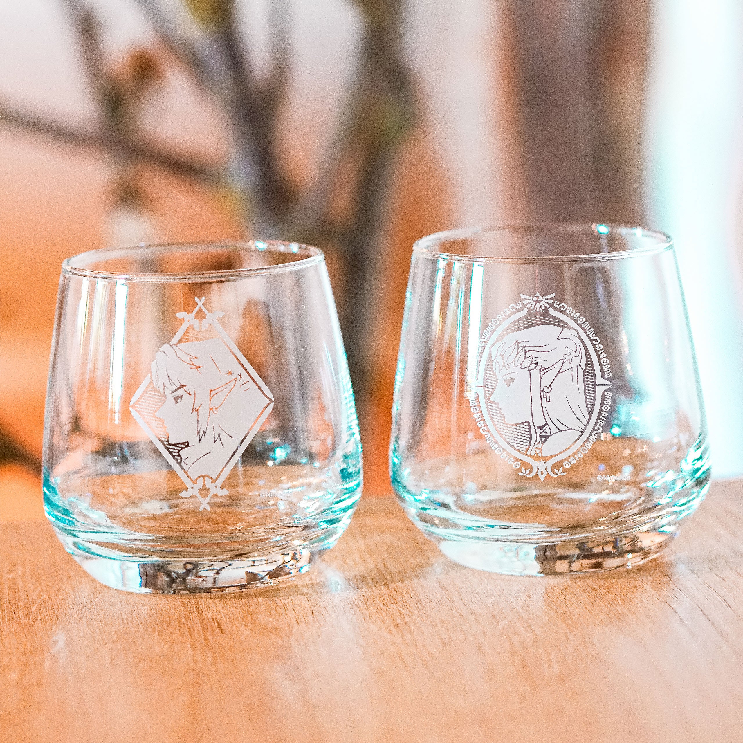 Imagen del producto Zelda - Set de 2 vasos Link & Zelda