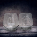 Imagen del producto El Señor de los Anillos - El Póney Pisador & Gondor set de 2 vasos
