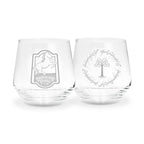 Imagen del producto El Señor de los Anillos - El Póney Pisador & Gondor set de 2 vasos