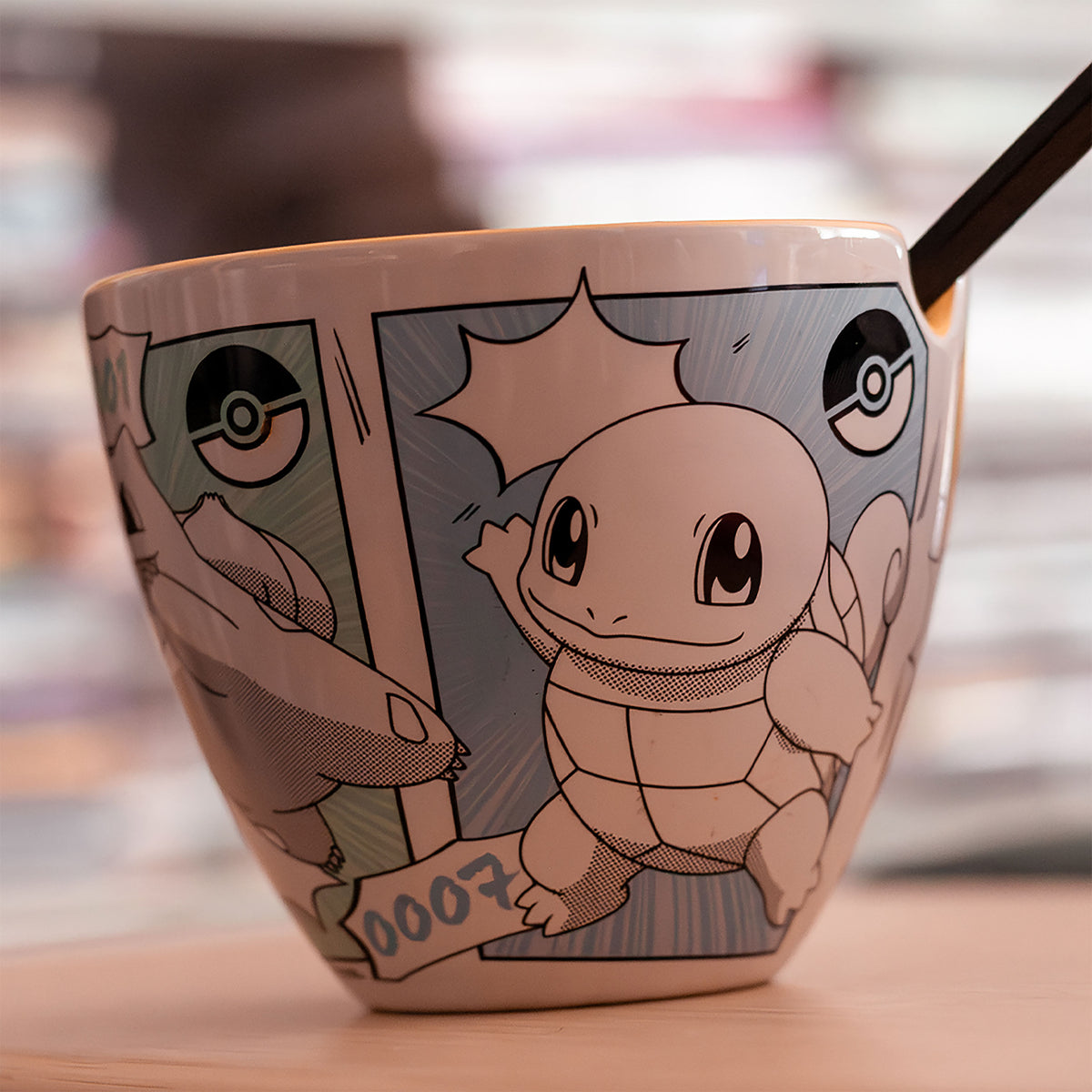 Imagen del producto Pokémon - Cuenco de ramen Starters con palillos