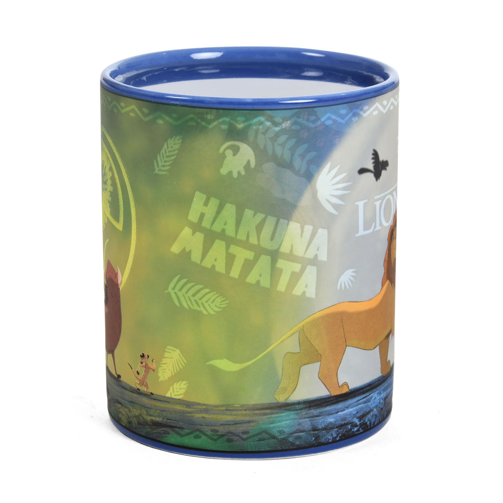 Imagen del producto El Rey León - Taza termoefecto Simba and Friends