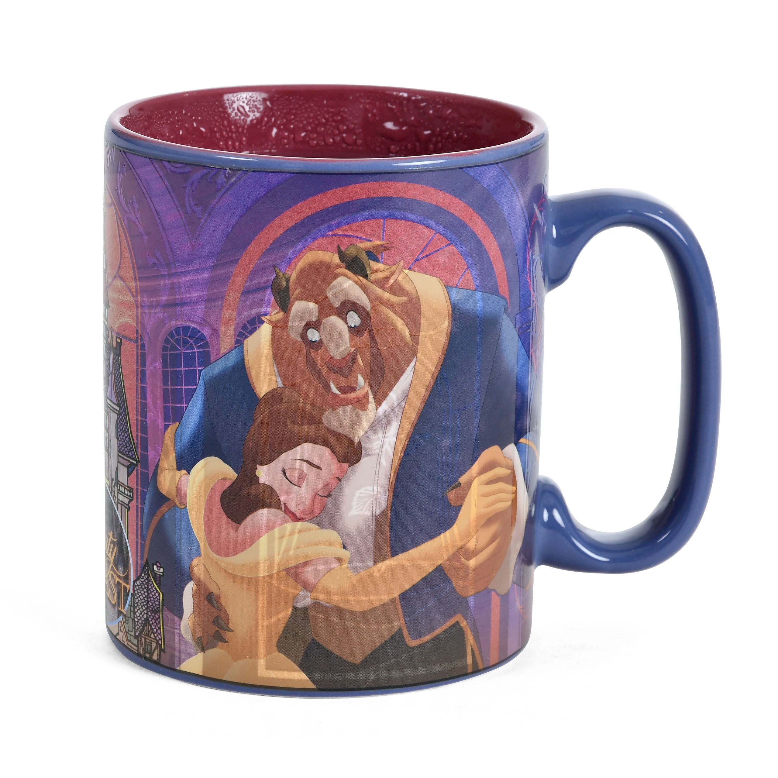 Imagen del producto La Bella y la Bestia - Taza termoefecto