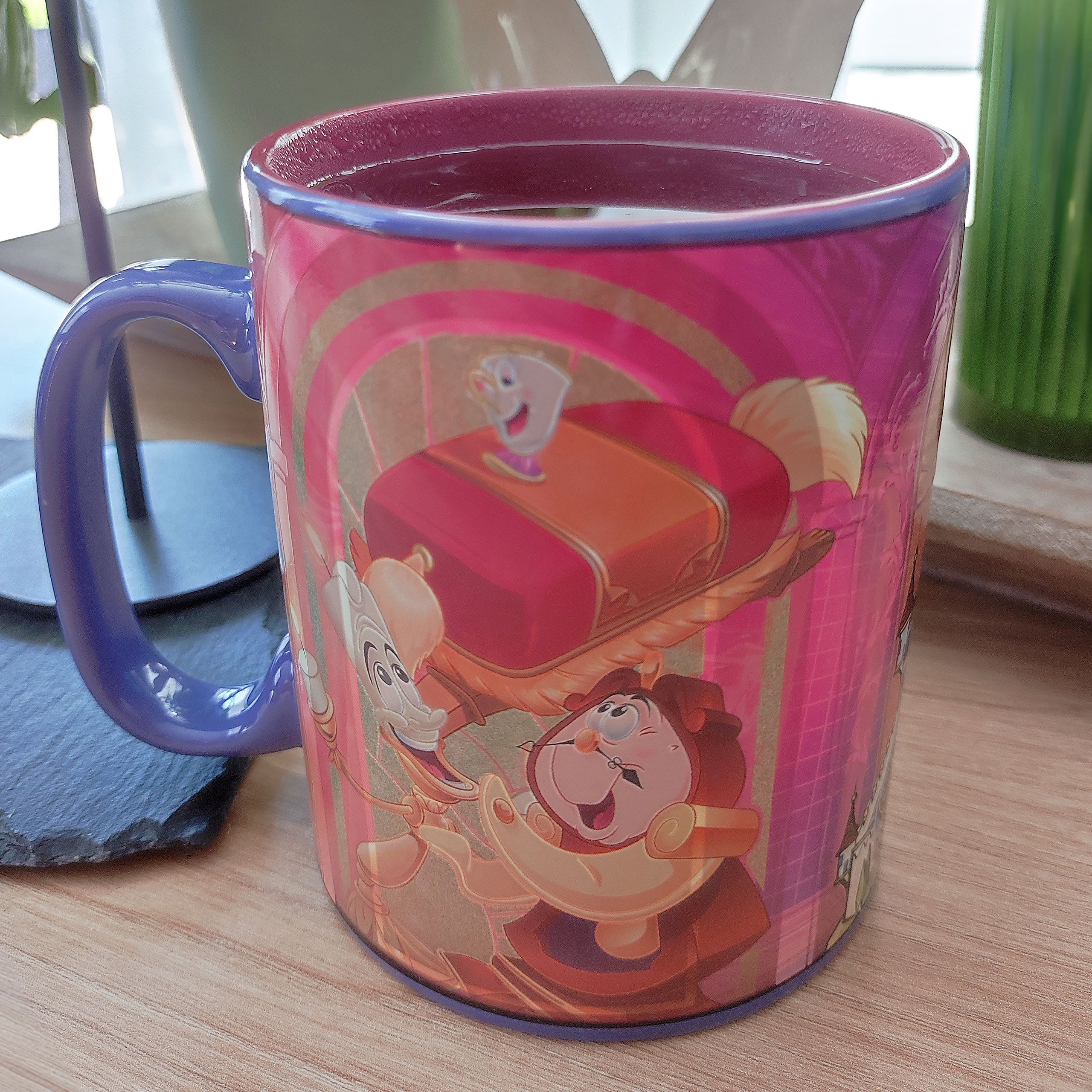 Imagen del producto La Bella y la Bestia - Taza termoefecto