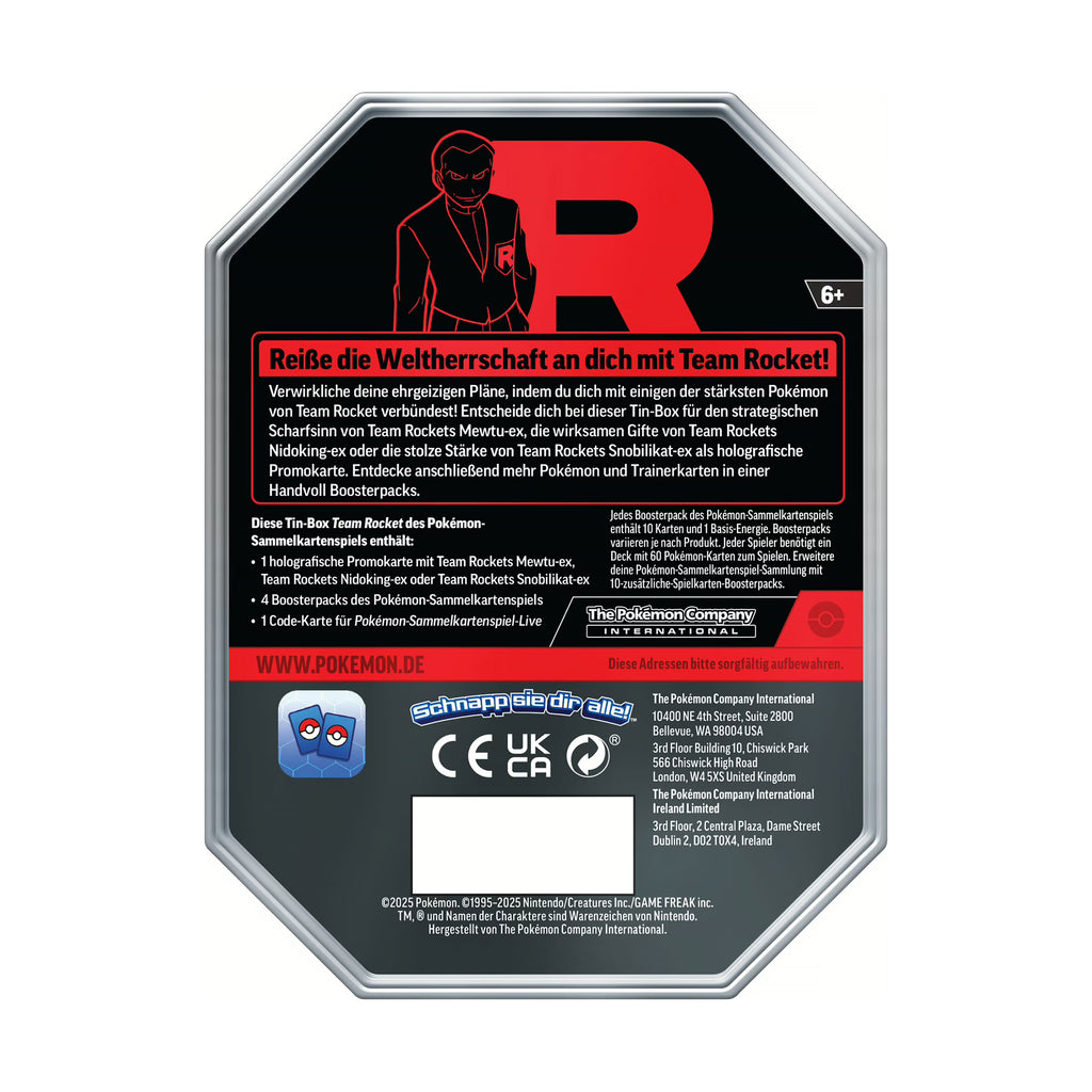 Imagen del producto Pokemon - Caja de Cartas Coleccionables Team Rocket Persian-Ex