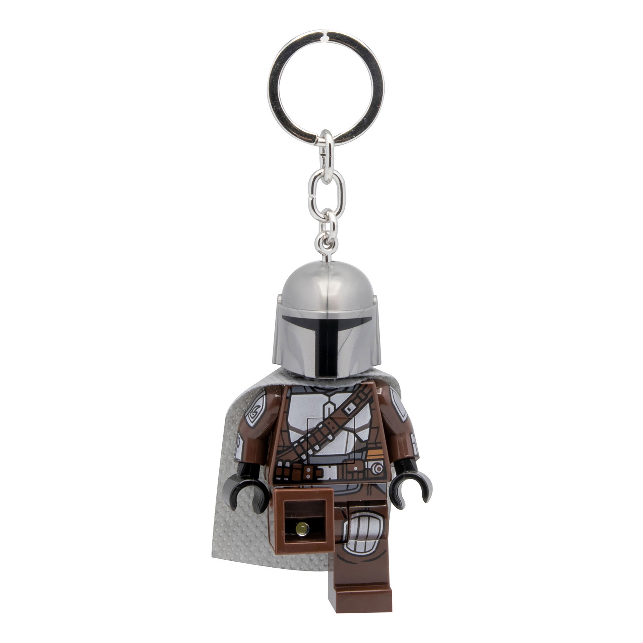 Imagen del producto Llavero LEGO Mandaloriano con Luz - Star Wars The Mandalorian