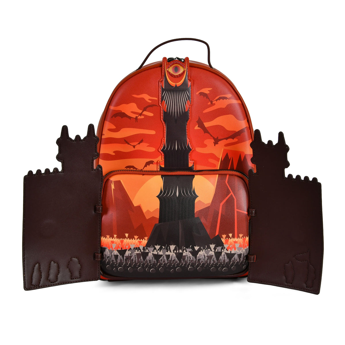 Imagen del producto El Señor de los Anillos - Mochila mini La Puerta Negra de Mordor