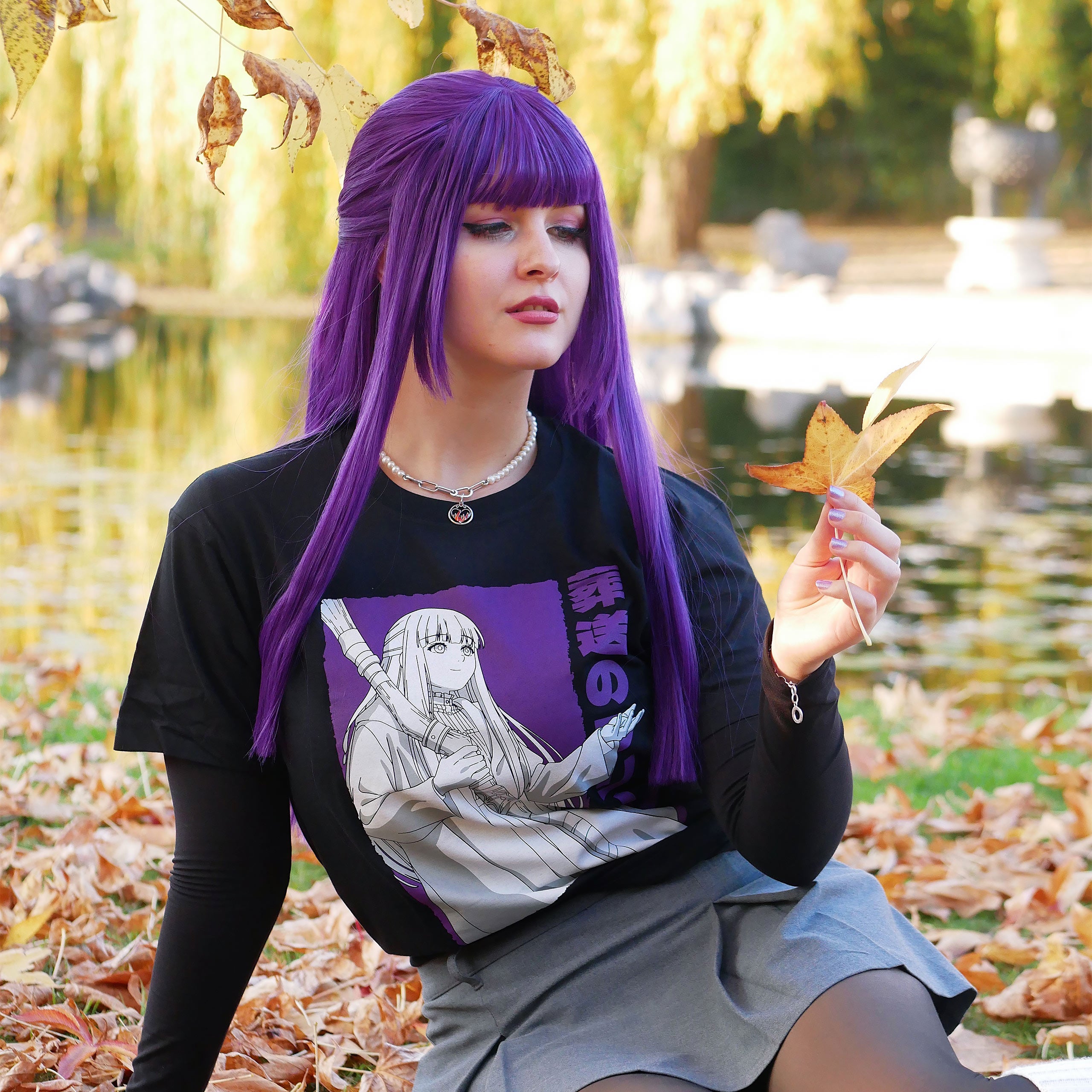 Imagen del producto Camiseta con Fern para fans de Frieren