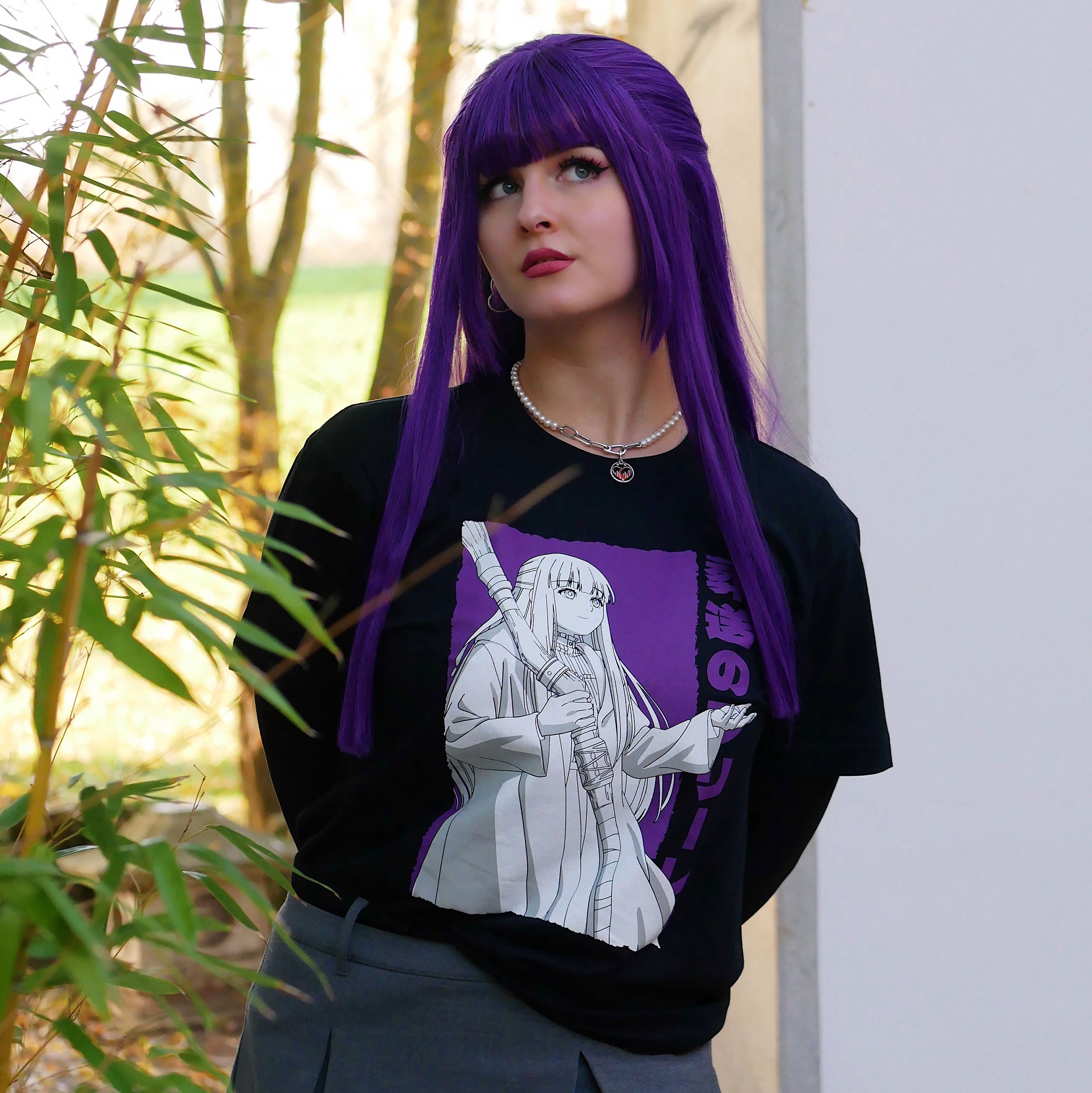 Imagen del producto Camiseta con Fern para fans de Frieren