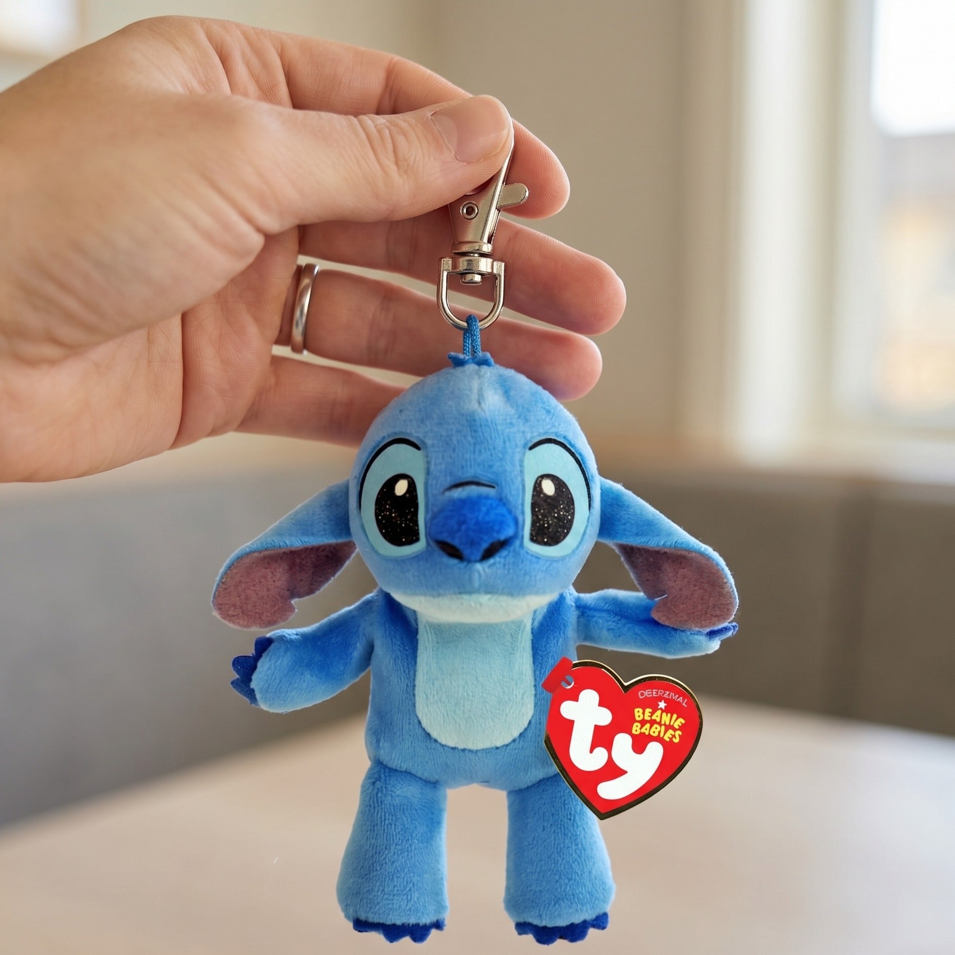 Imagen del producto Llavero de peluche Stitch - Lilo & Stitch
