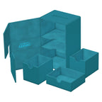 Imagen del producto Caja de cartas coleccionables Ultimate Guard 160+ azul petróleo