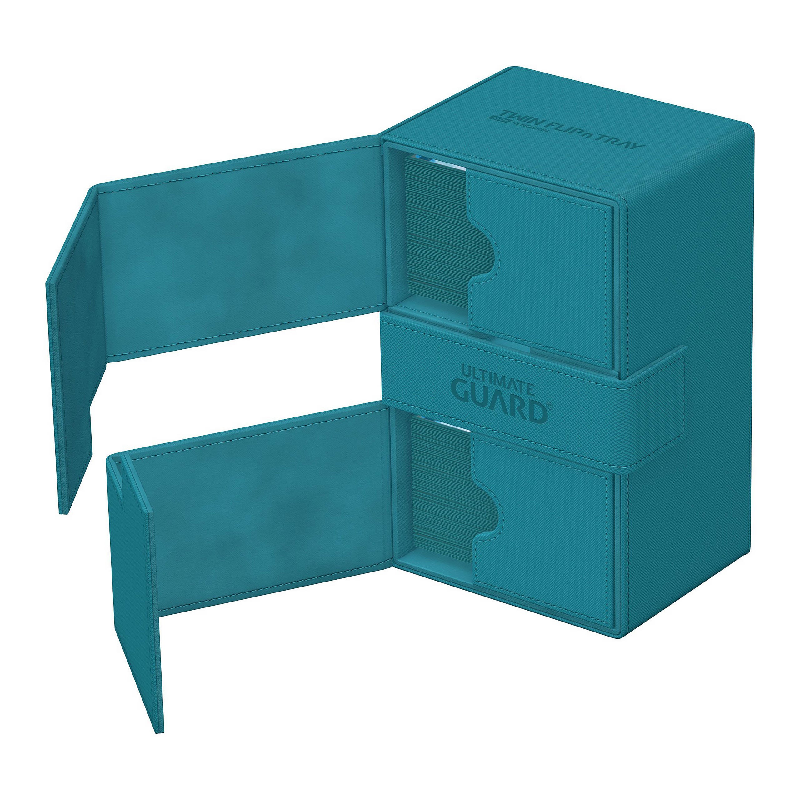 Imagen del producto Caja de cartas coleccionables Ultimate Guard 160+ azul petróleo