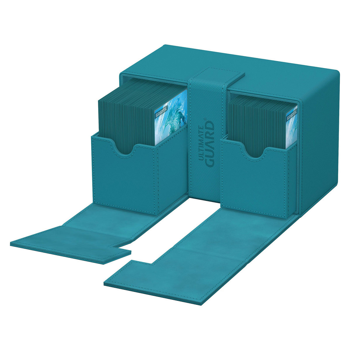 Imagen del producto Caja de cartas coleccionables Ultimate Guard 160+ azul petróleo