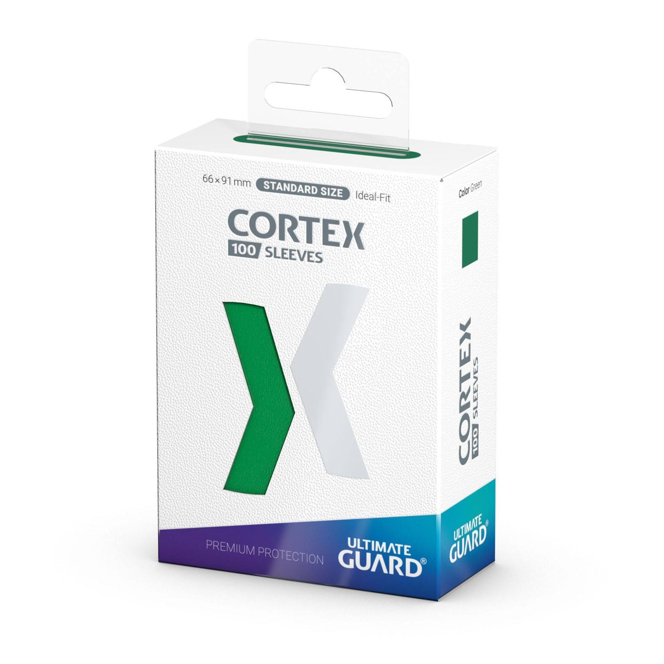 Product image Cortex Card Sleeves Green 100-Pack Ultimate Guard for TCG Standard Size