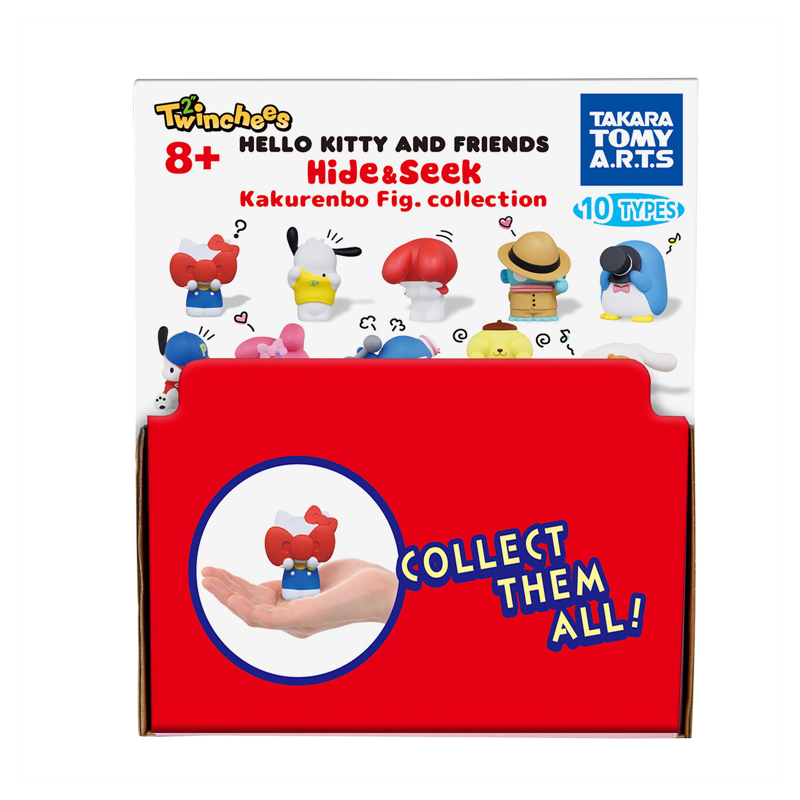 Imagen del producto Sanrio - Hello Kitty & Friends Escondite Misterioso Figura Twinchees Display E1089478