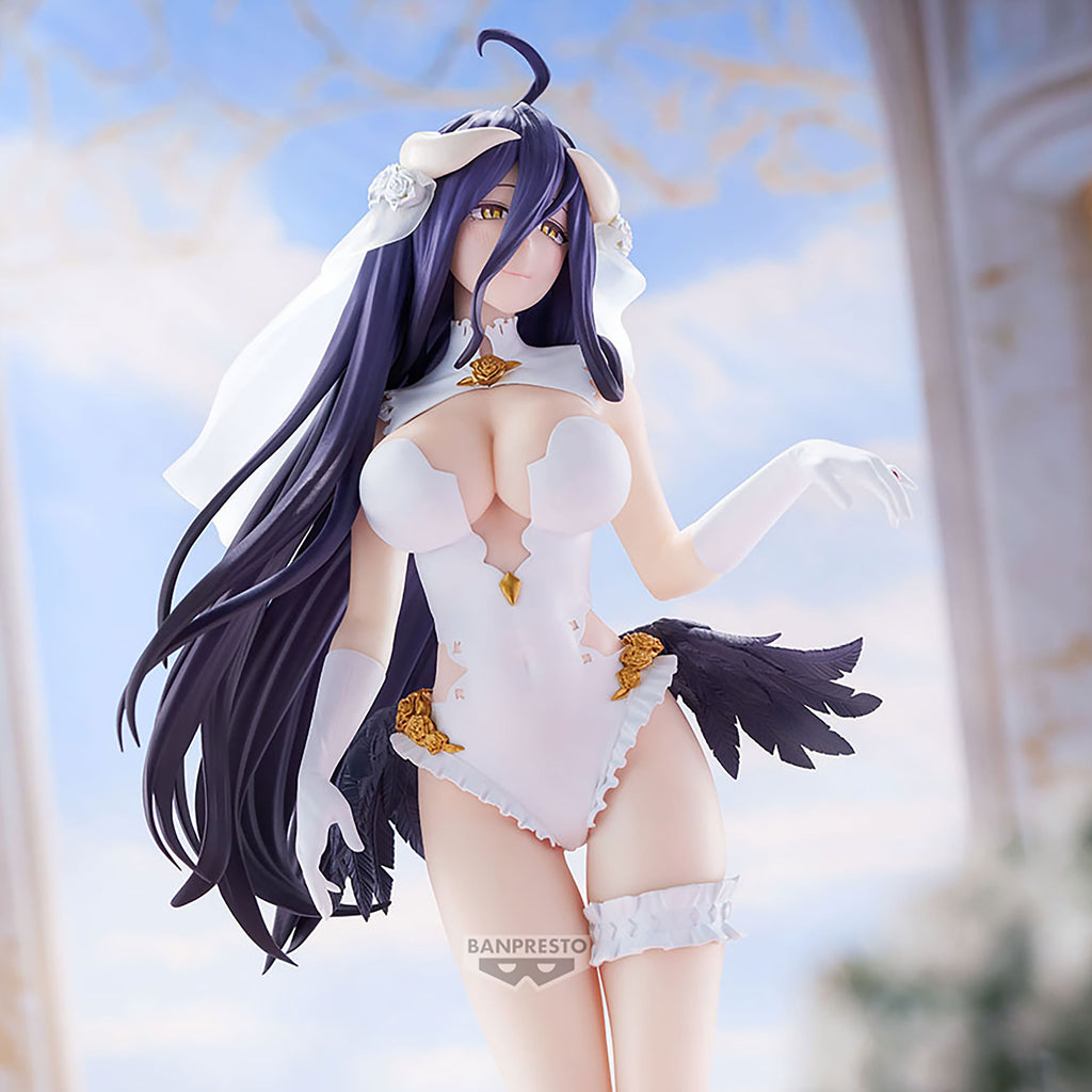 Imagen del producto Overlord - Figura Albedo Glitter & Glamours Versión Boda