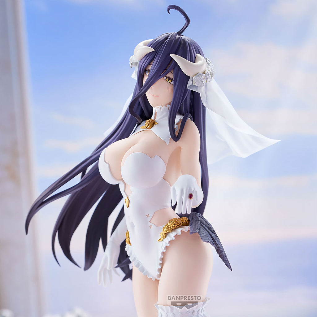 Imagen del producto Overlord - Figura Albedo Glitter & Glamours Versión Boda